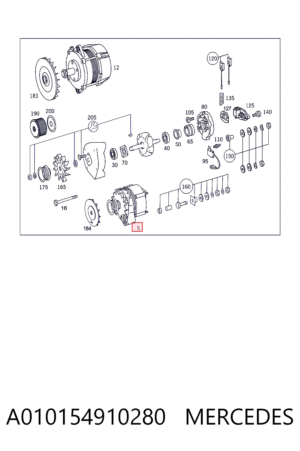 A010154910280 Mercedes