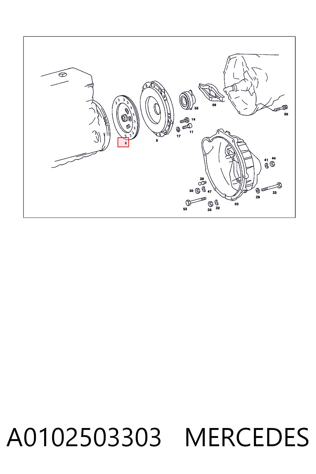 A0102503303 Mercedes