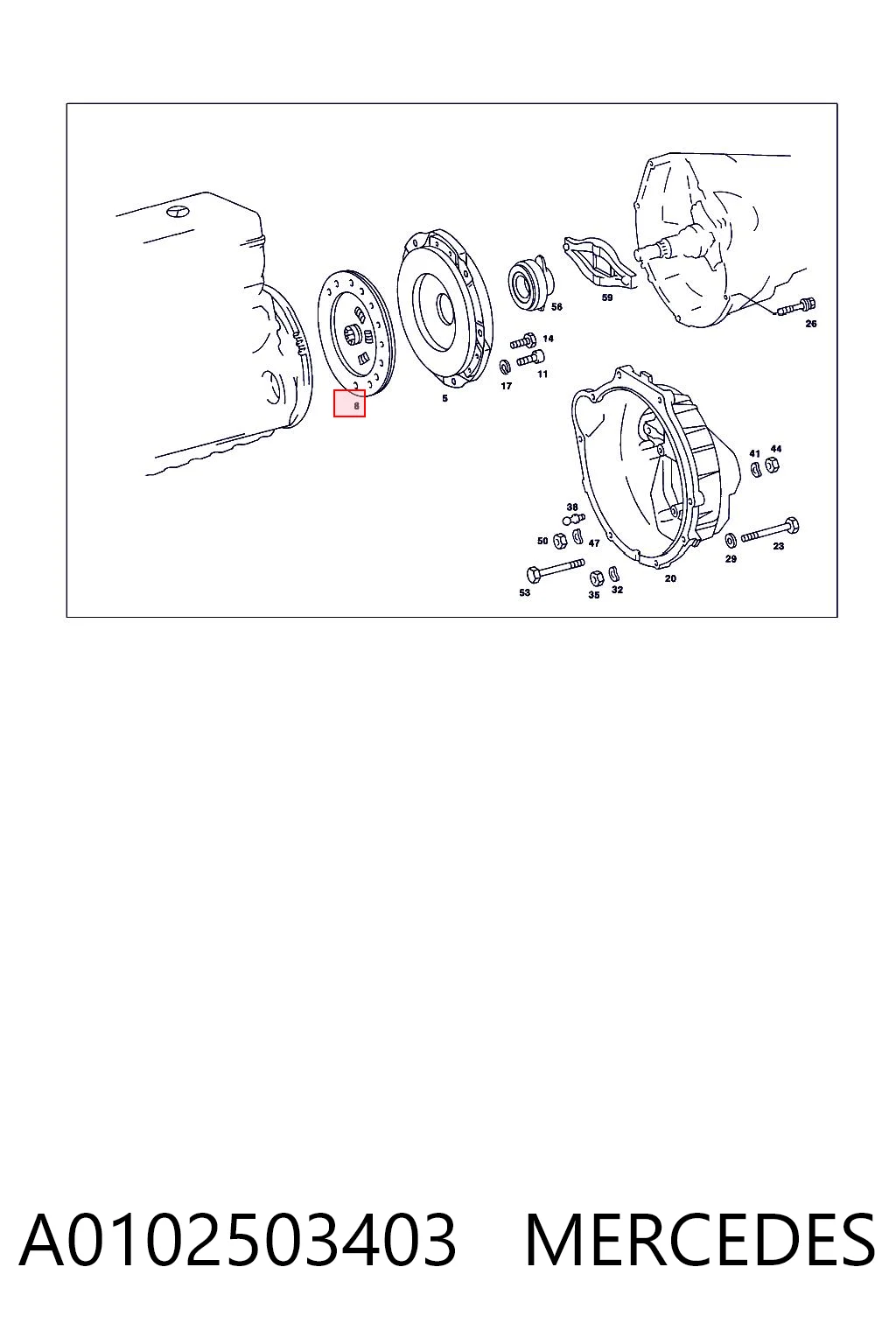 Comprar Disco de embrague Mercedes E  T123