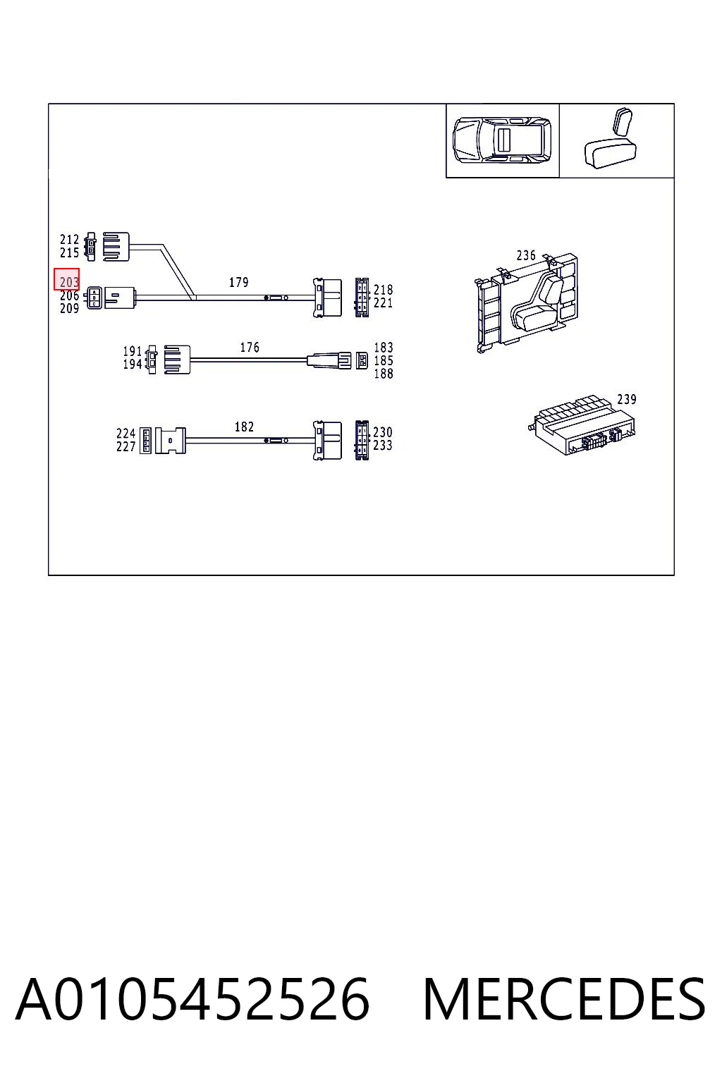 A0105452526 Mercedes