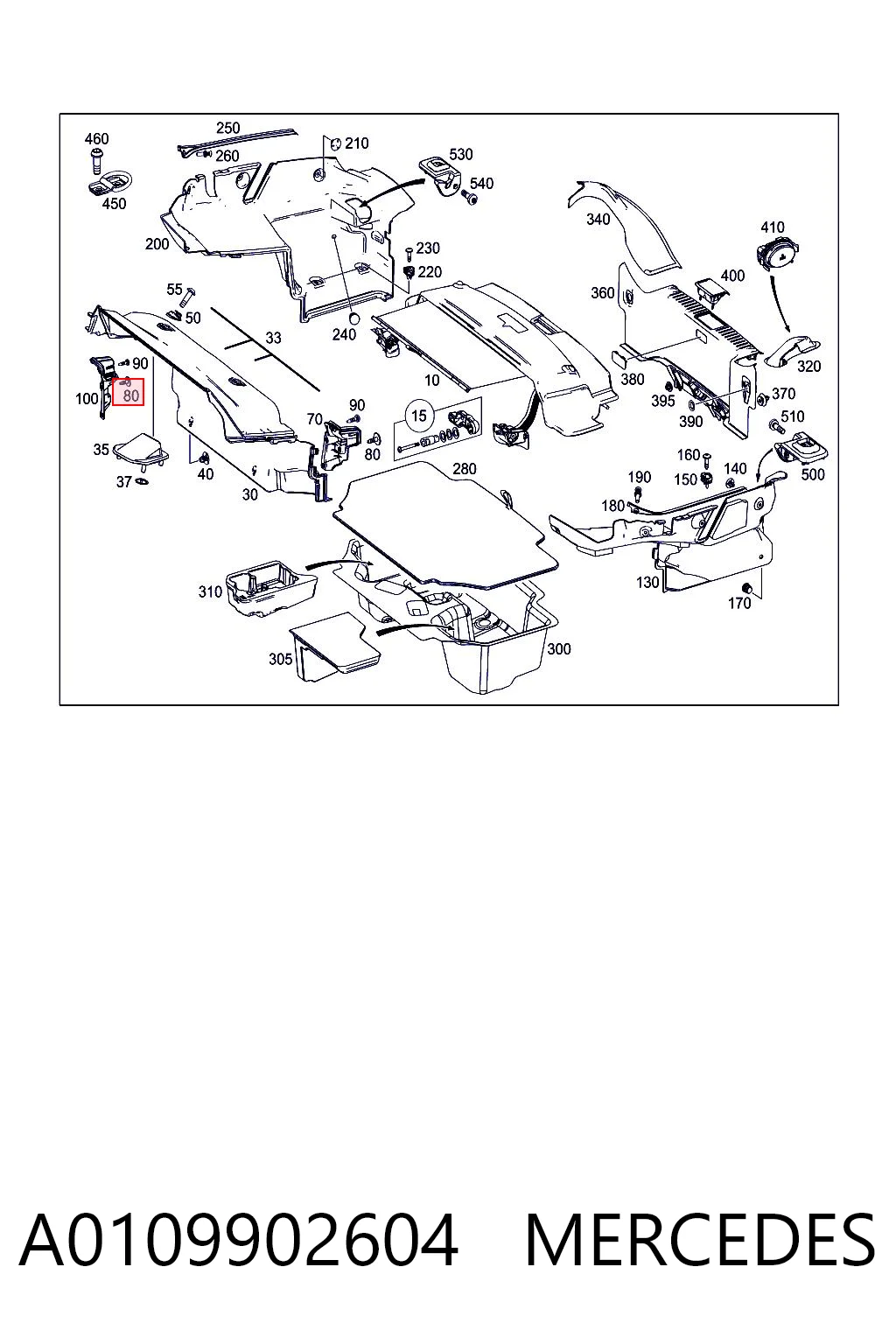 A0109902604 Mercedes