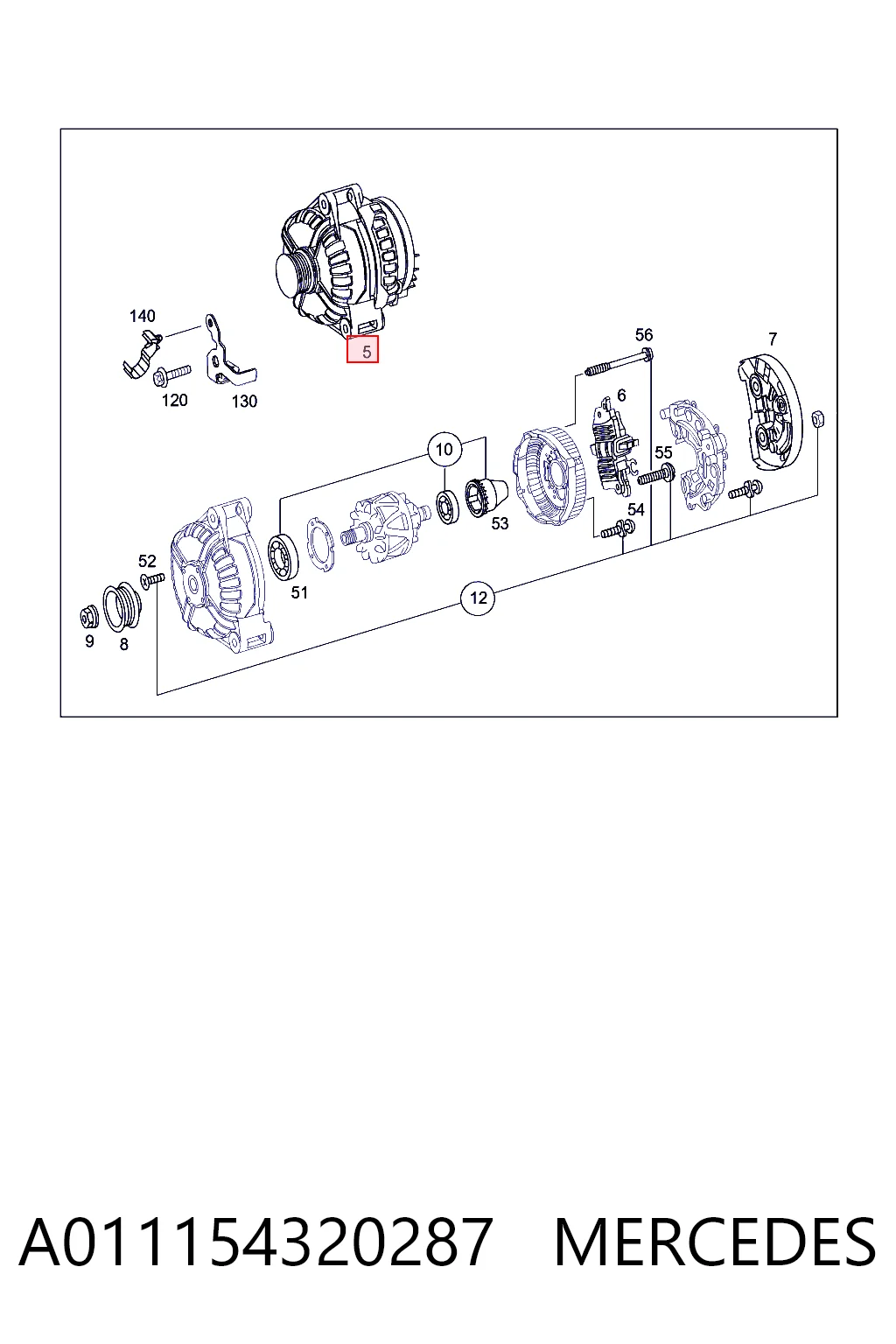 A011154320287 Mercedes
