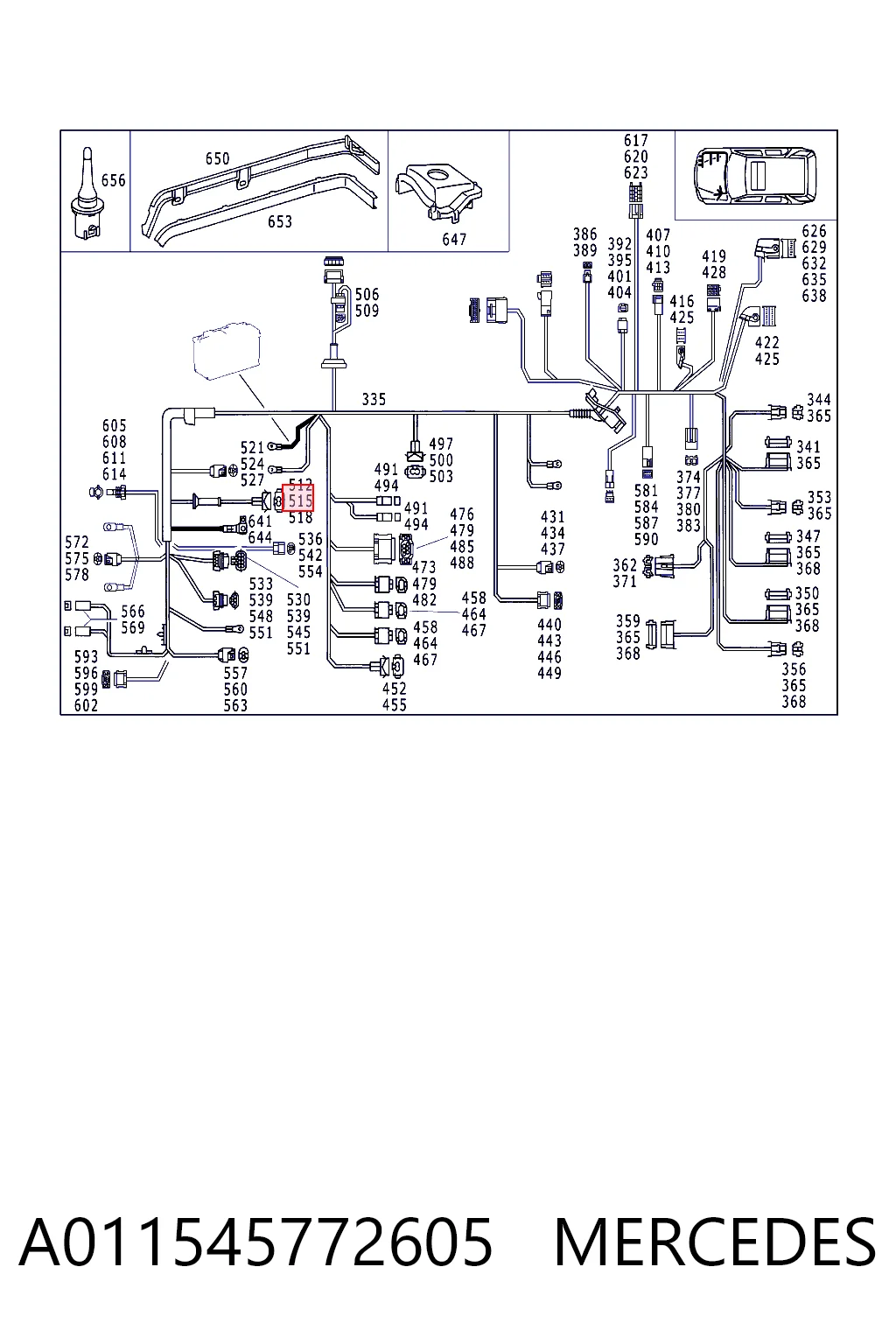 A011545772605 Mercedes