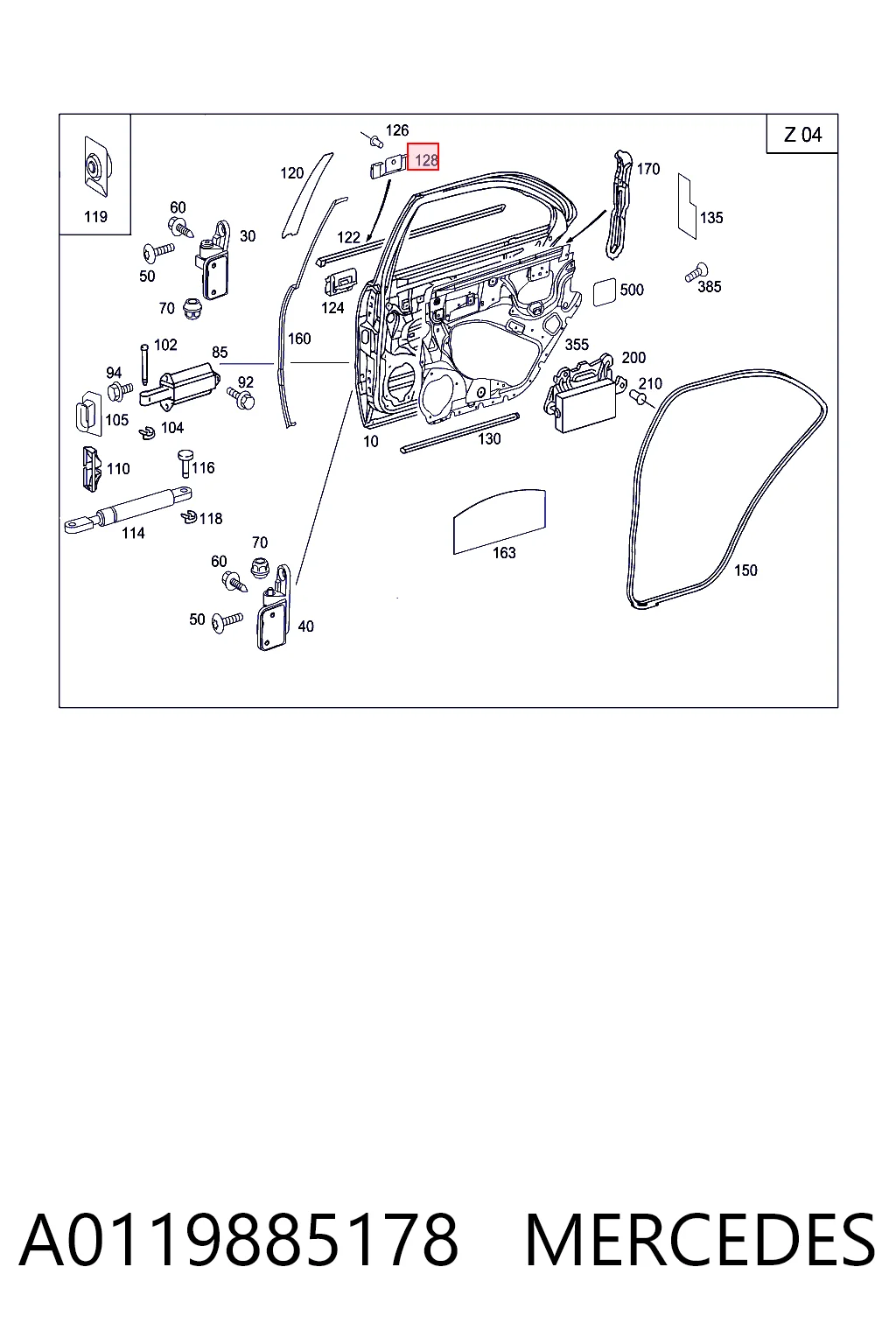 A0119885178 Mercedes