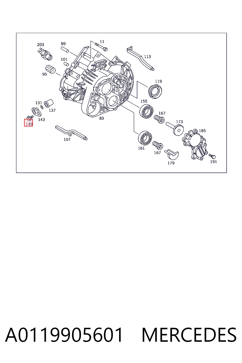 A0119905601 Mercedes