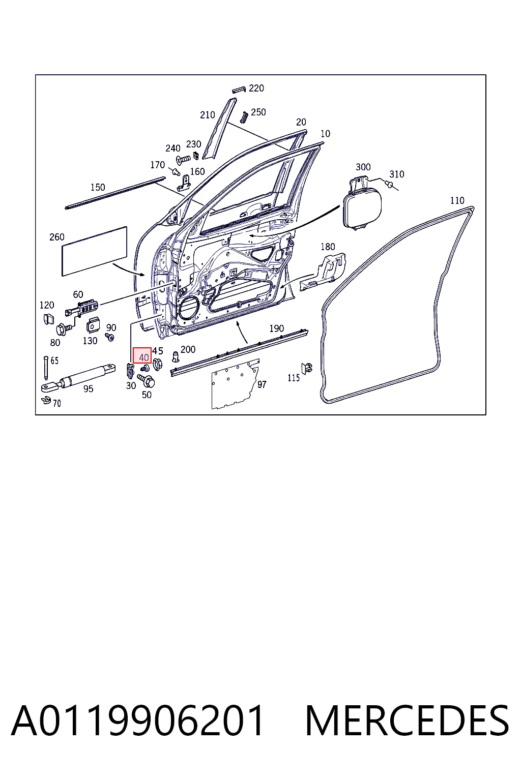 A0119906201 Mercedes