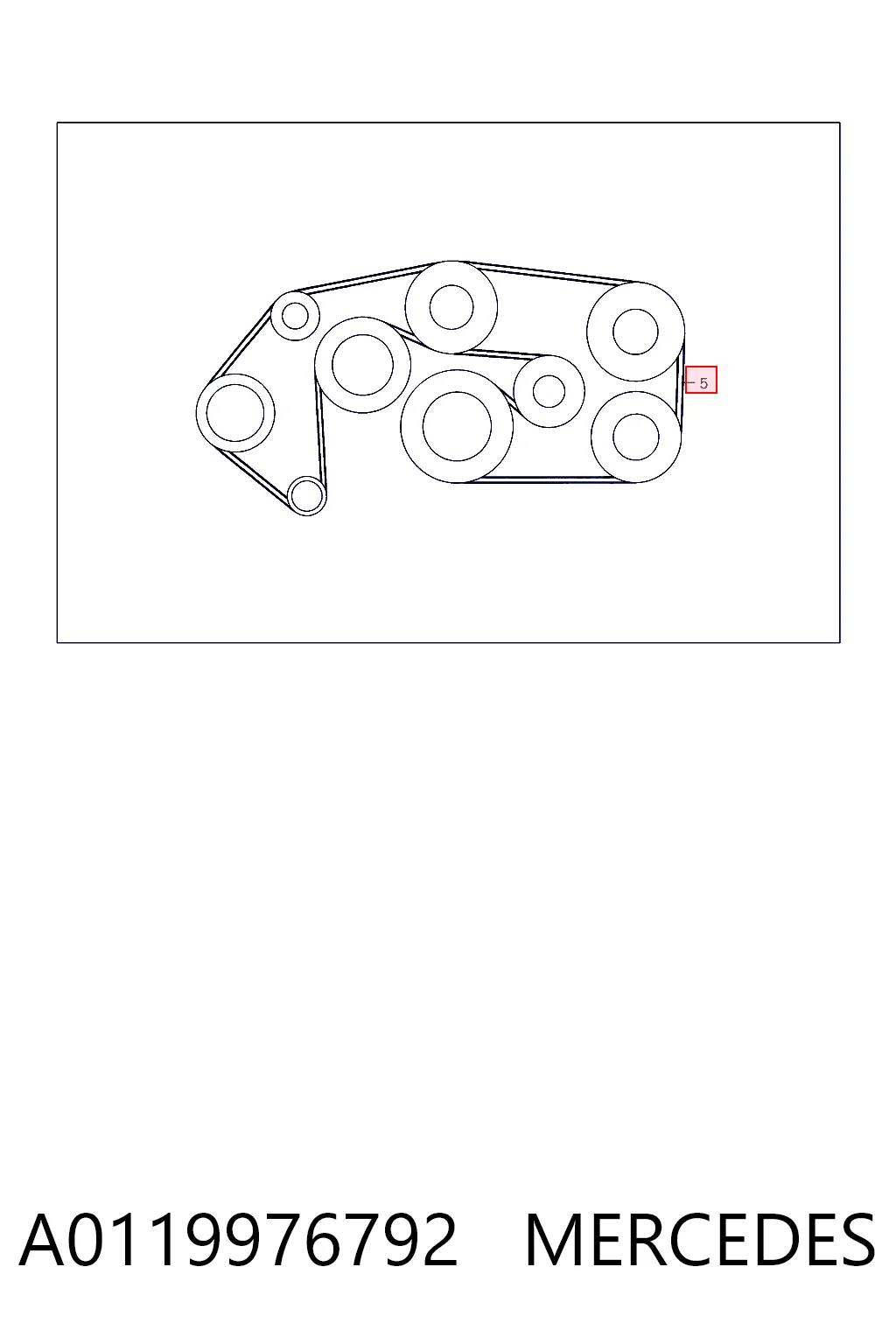 Comprar Correa de alternador KIA Magentis II GE
