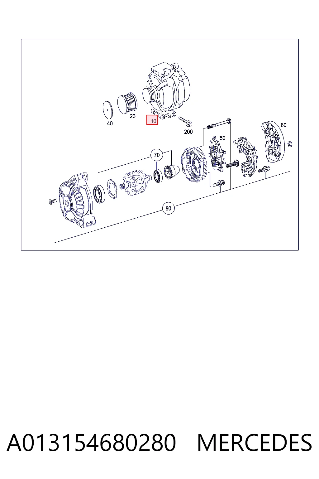 Comprar Alternador Mercedes Sprinter 906 a bajo precio