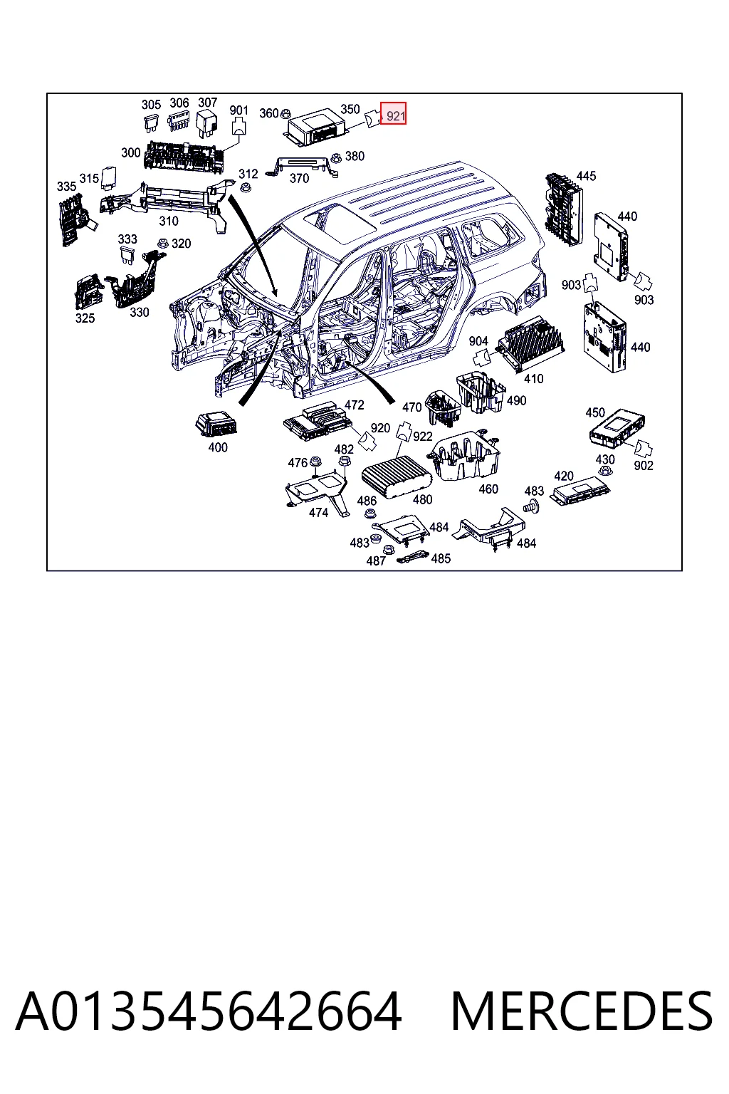 A013545642664 Mercedes