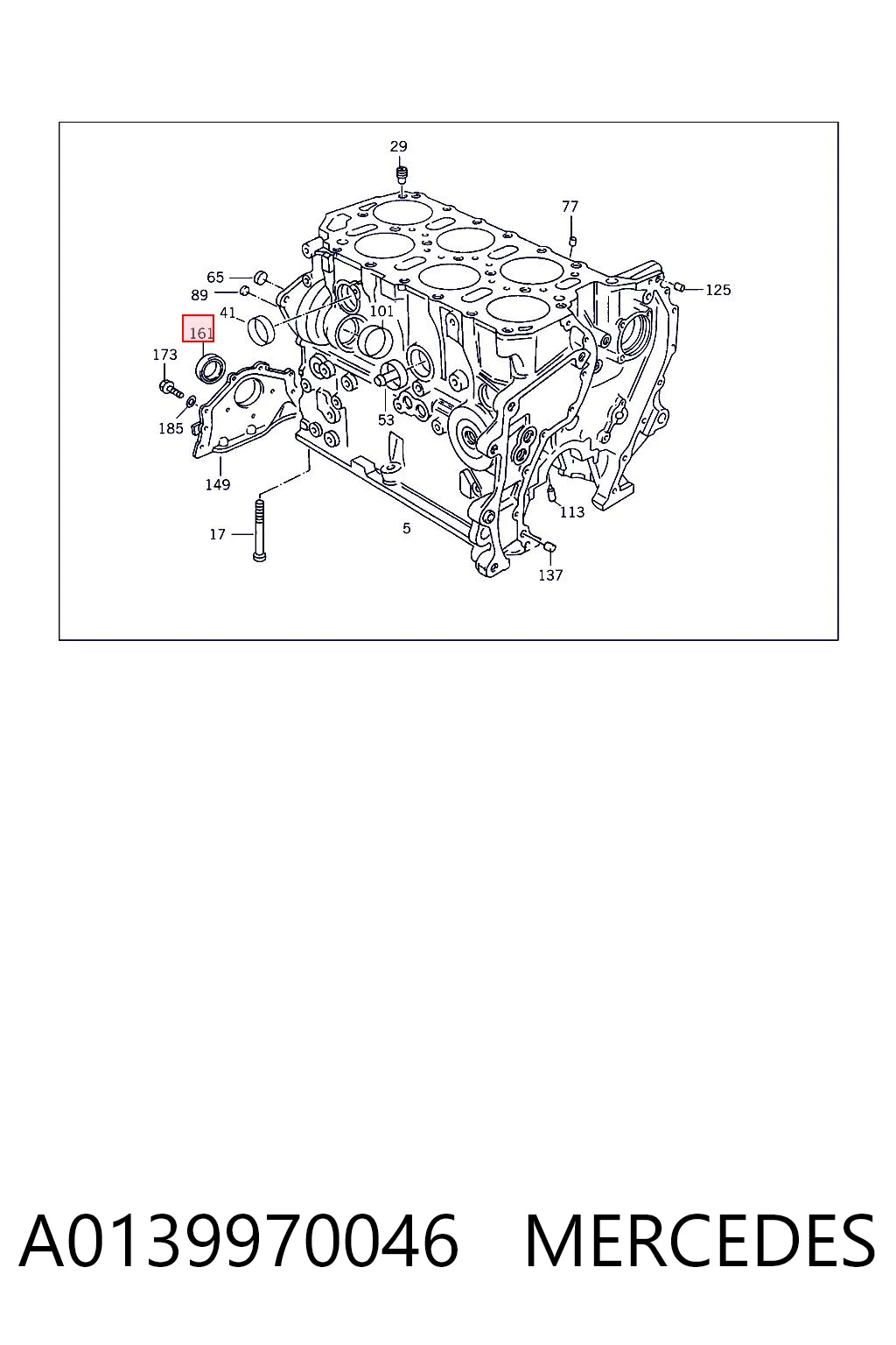 Comprar Retén de cigüeñal frontal Audi 80 B2 81, 85