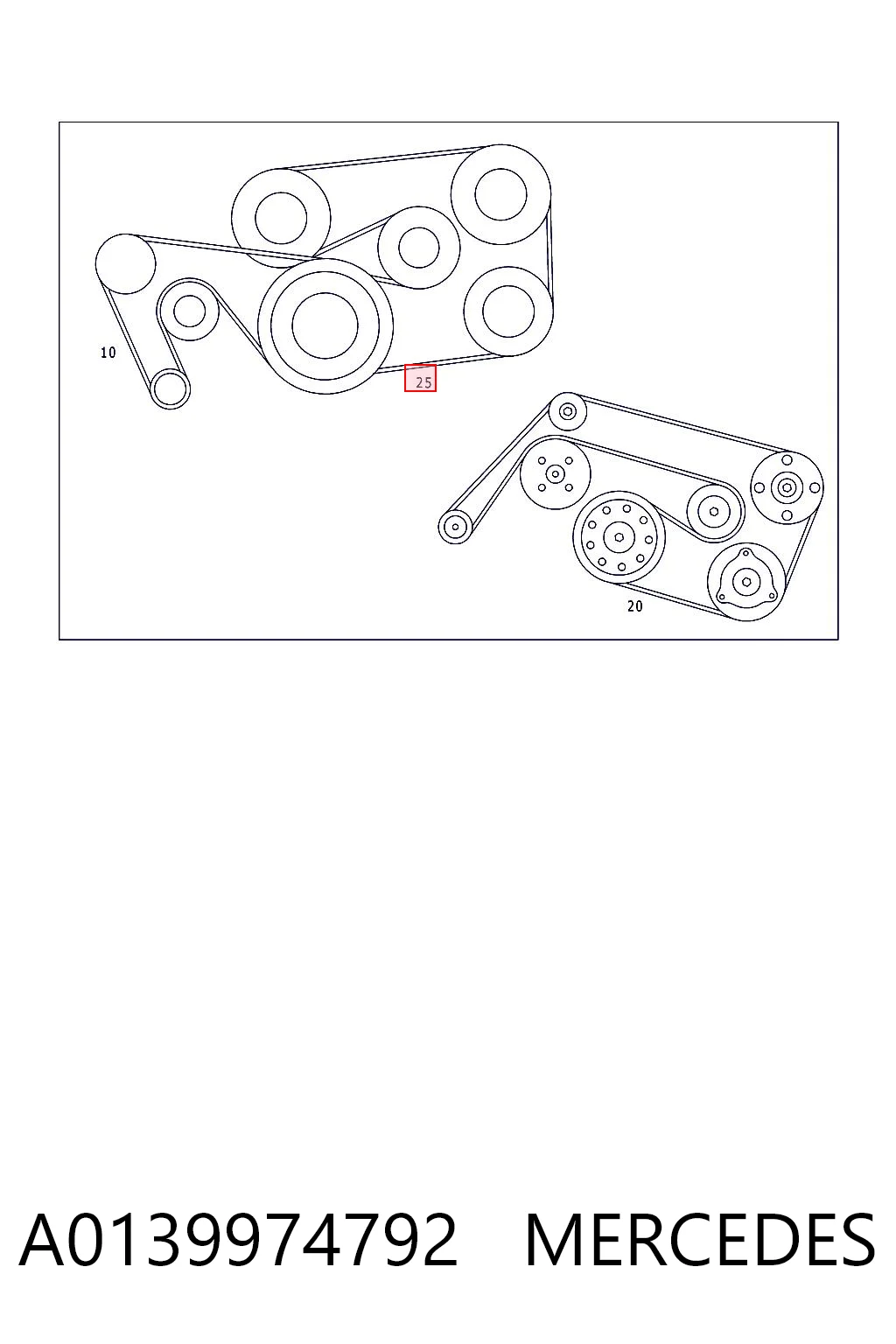 A0139974792 Mercedes