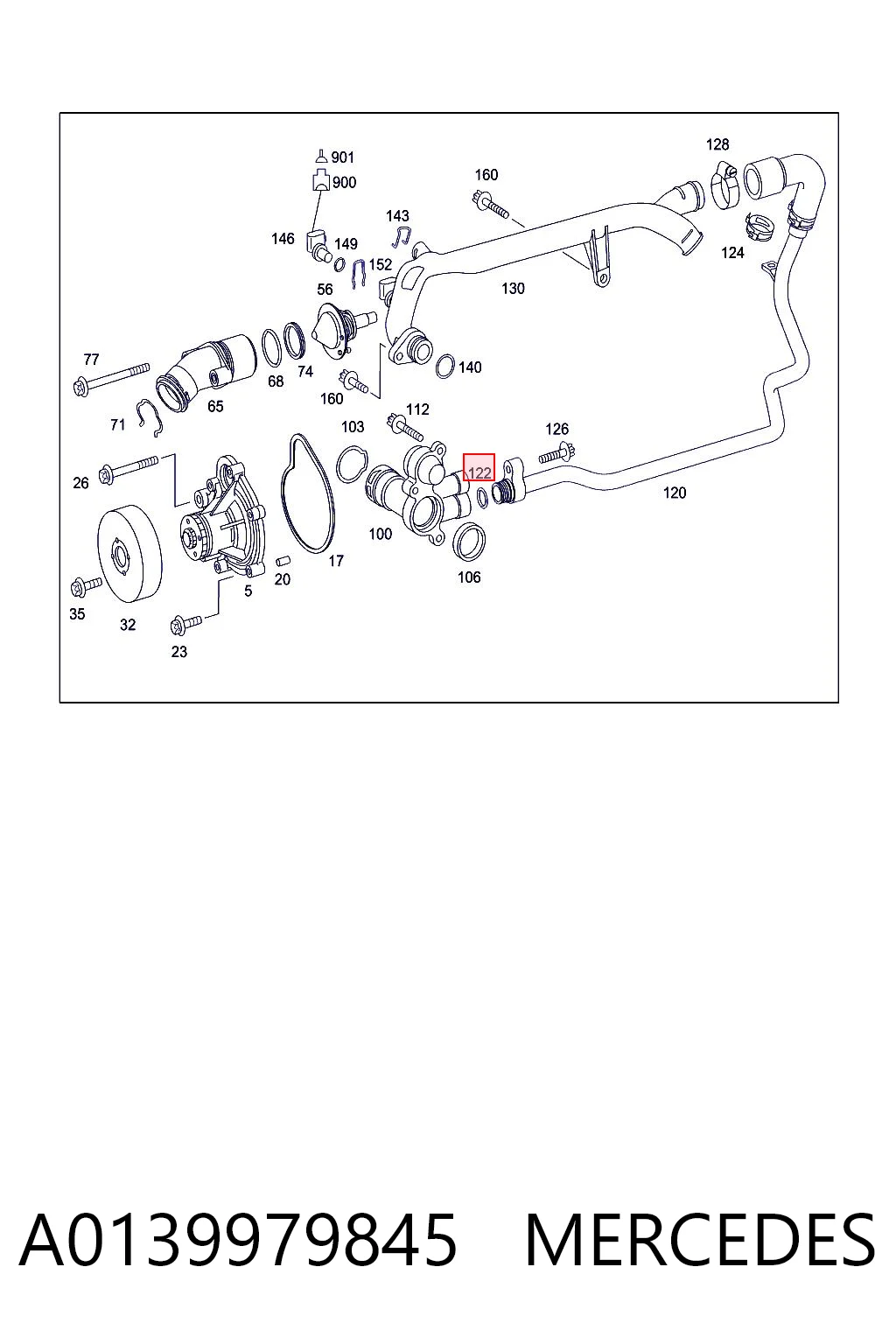 A0139979845 Mercedes
