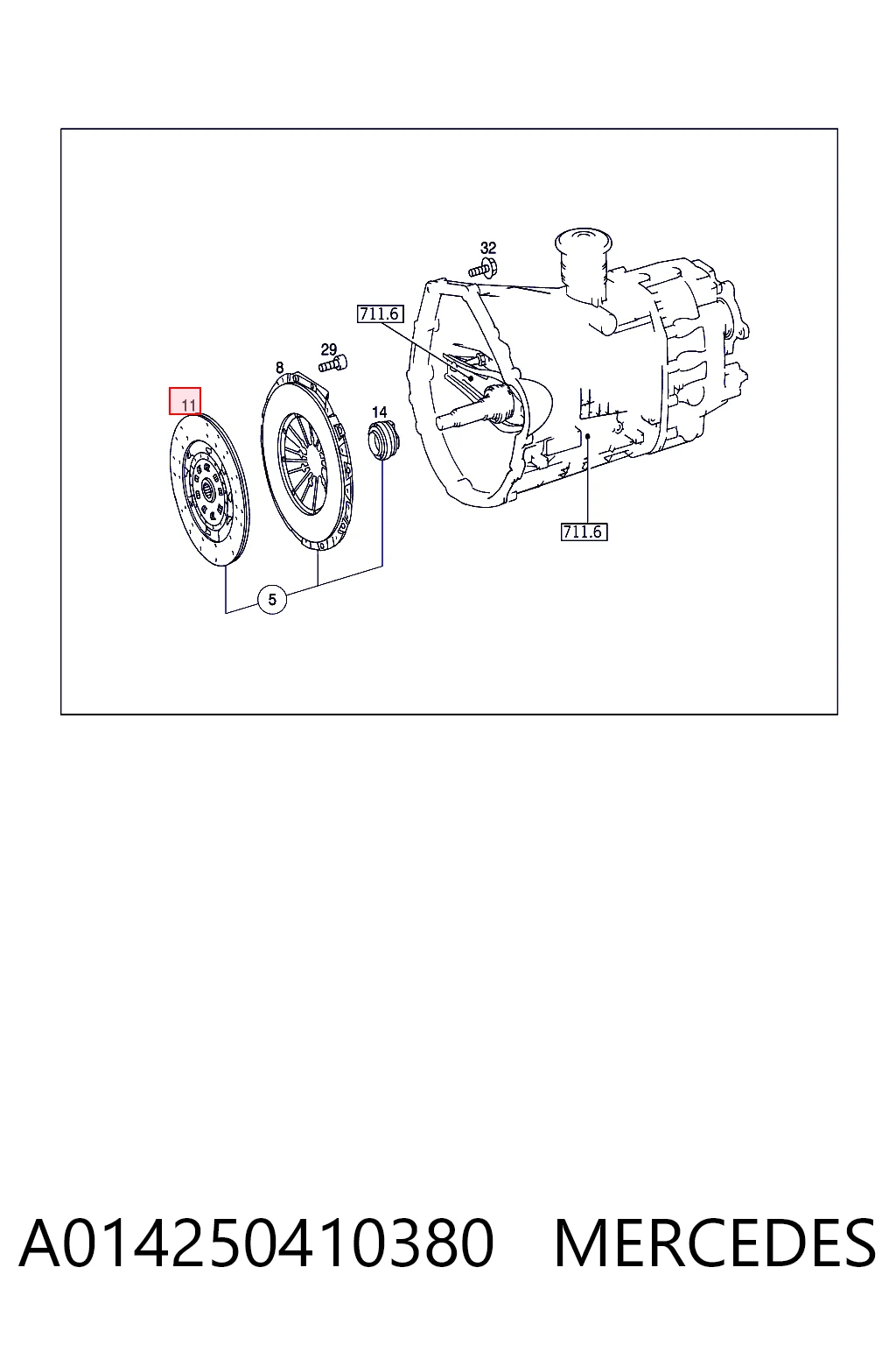 A014250410380 Mercedes