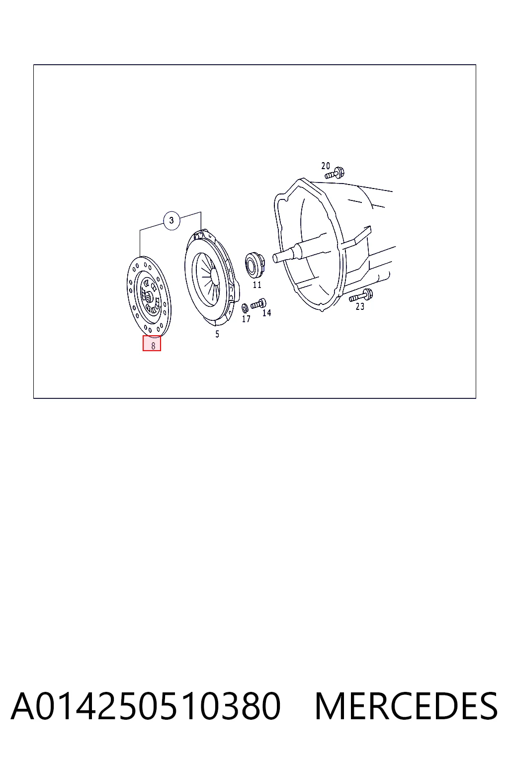 A014250510380 Mercedes