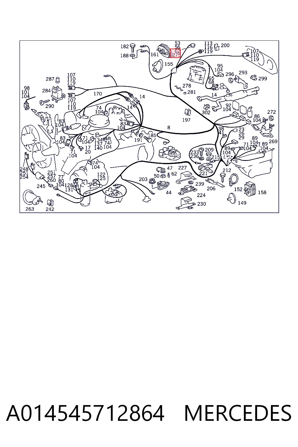 A014545712864 Mercedes