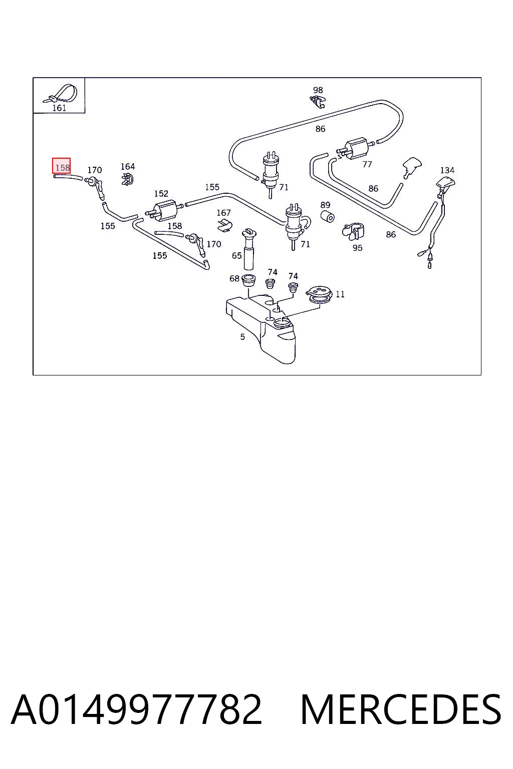A0149977782 Mercedes