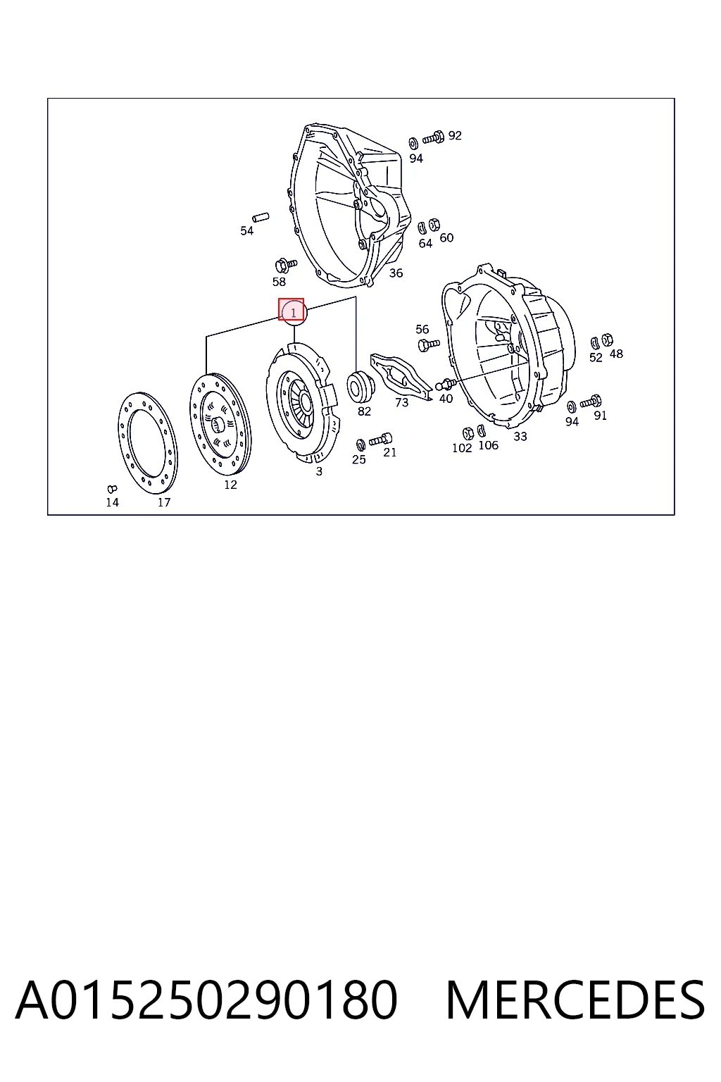 A015250290180 Mercedes