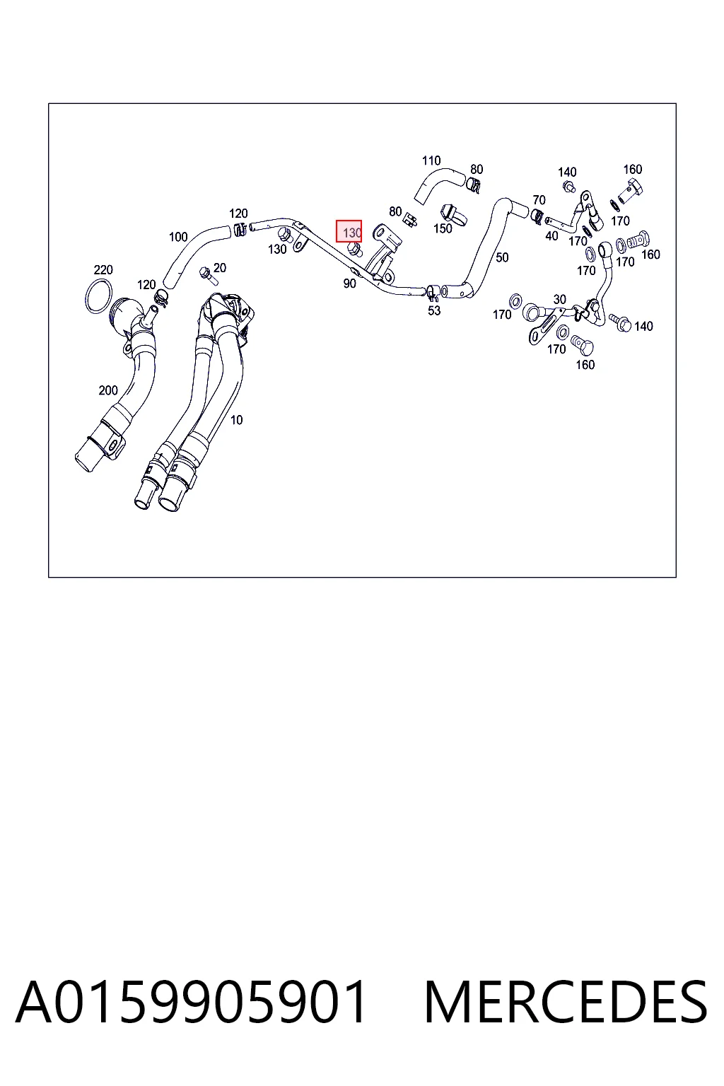 A0159905901 Mercedes
