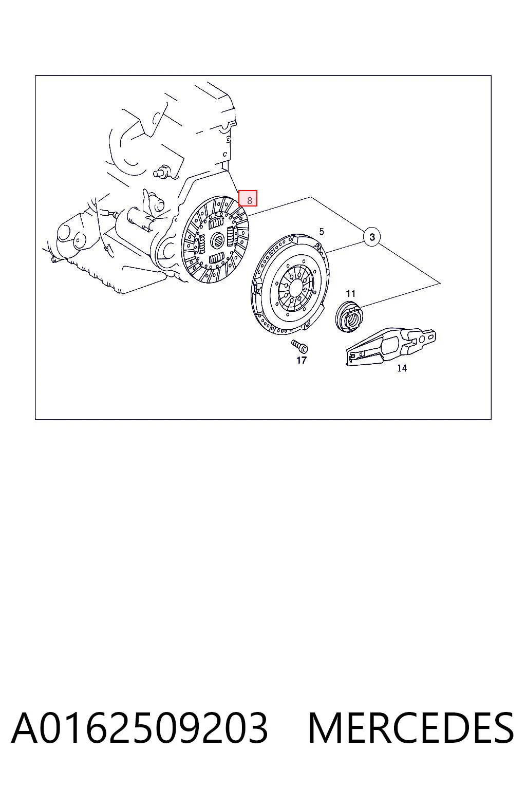 A0162509203 Mercedes