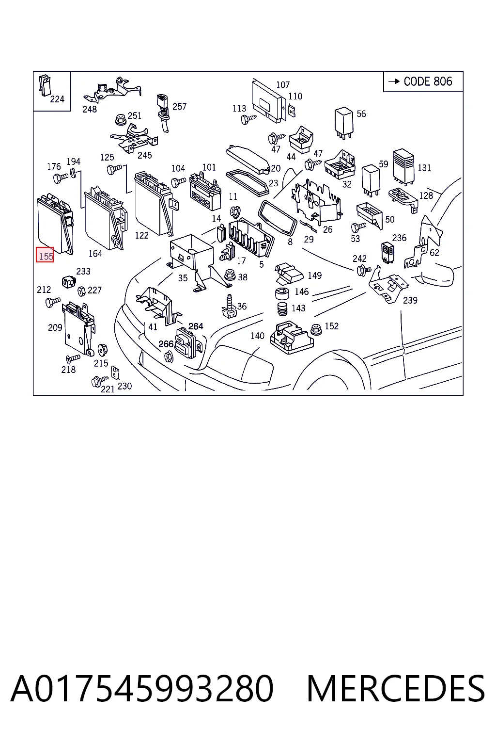 A017545993280 Mercedes