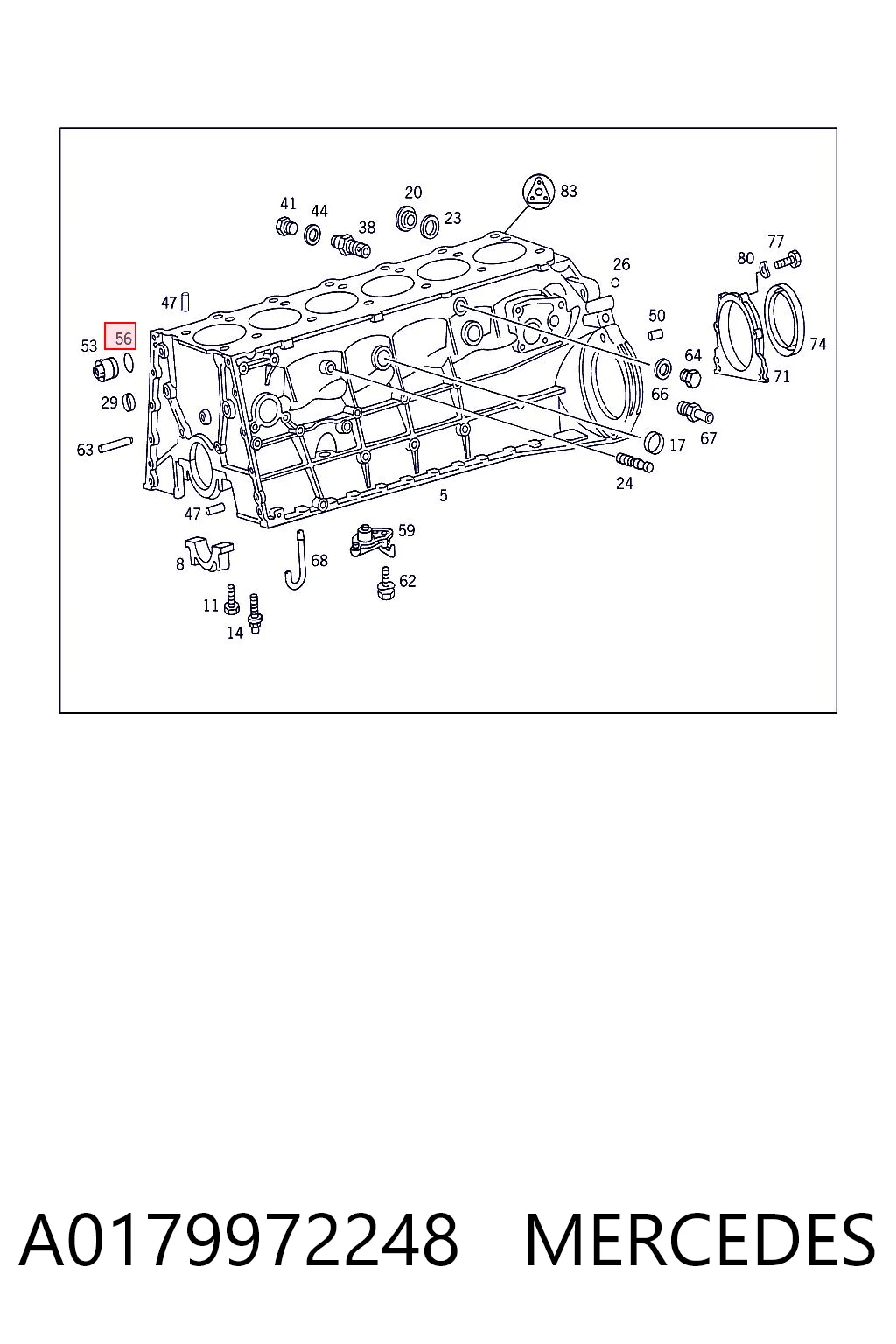 A0179972248 Mercedes