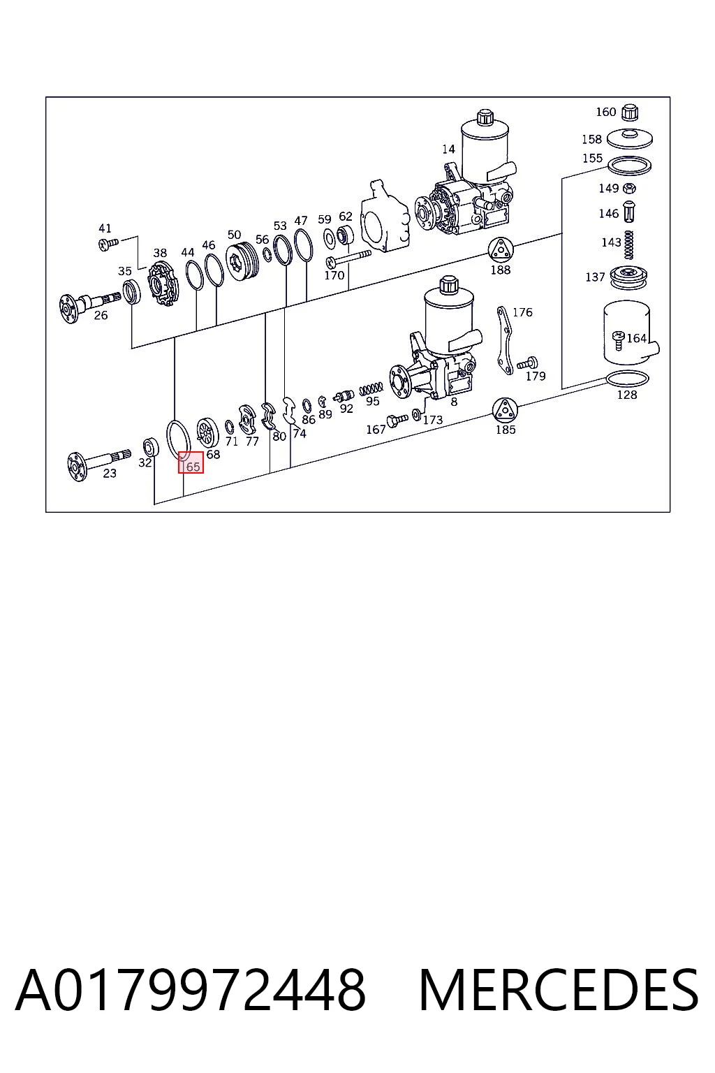 A0179972448 Mercedes