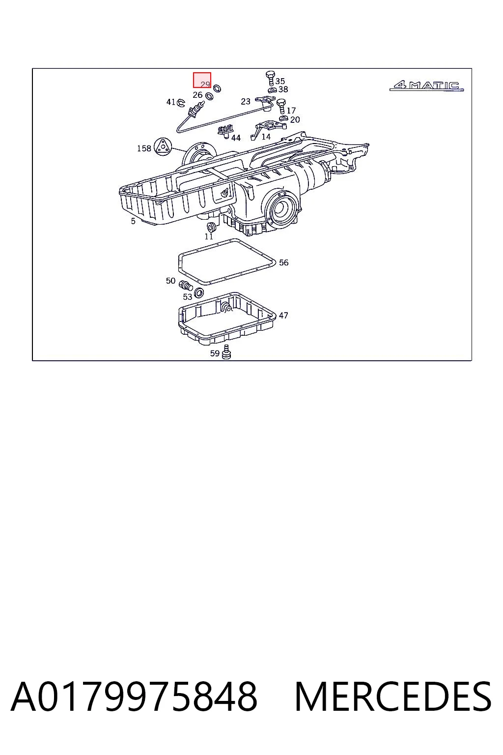 A0179975848 Mercedes