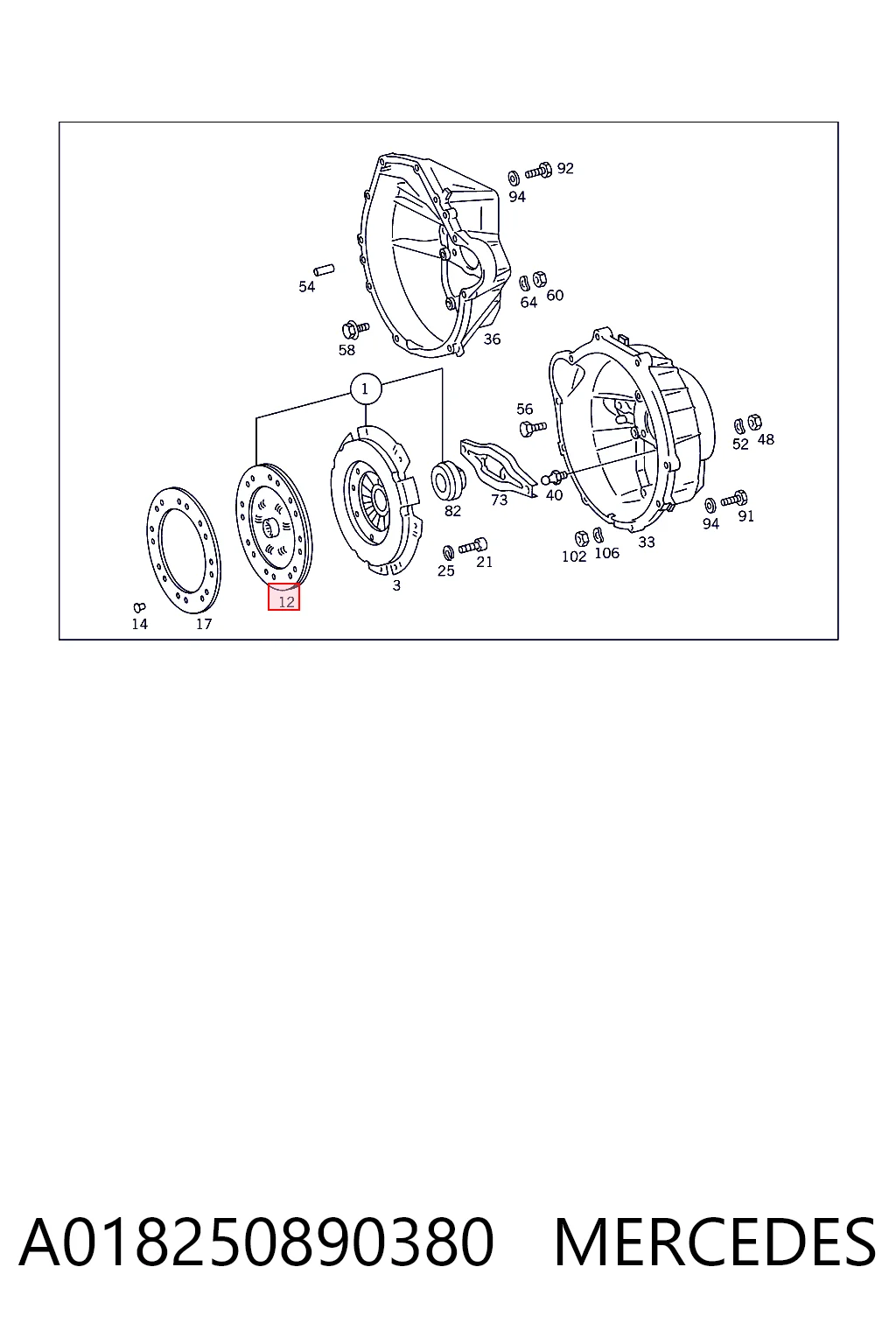 A018250890380 Mercedes