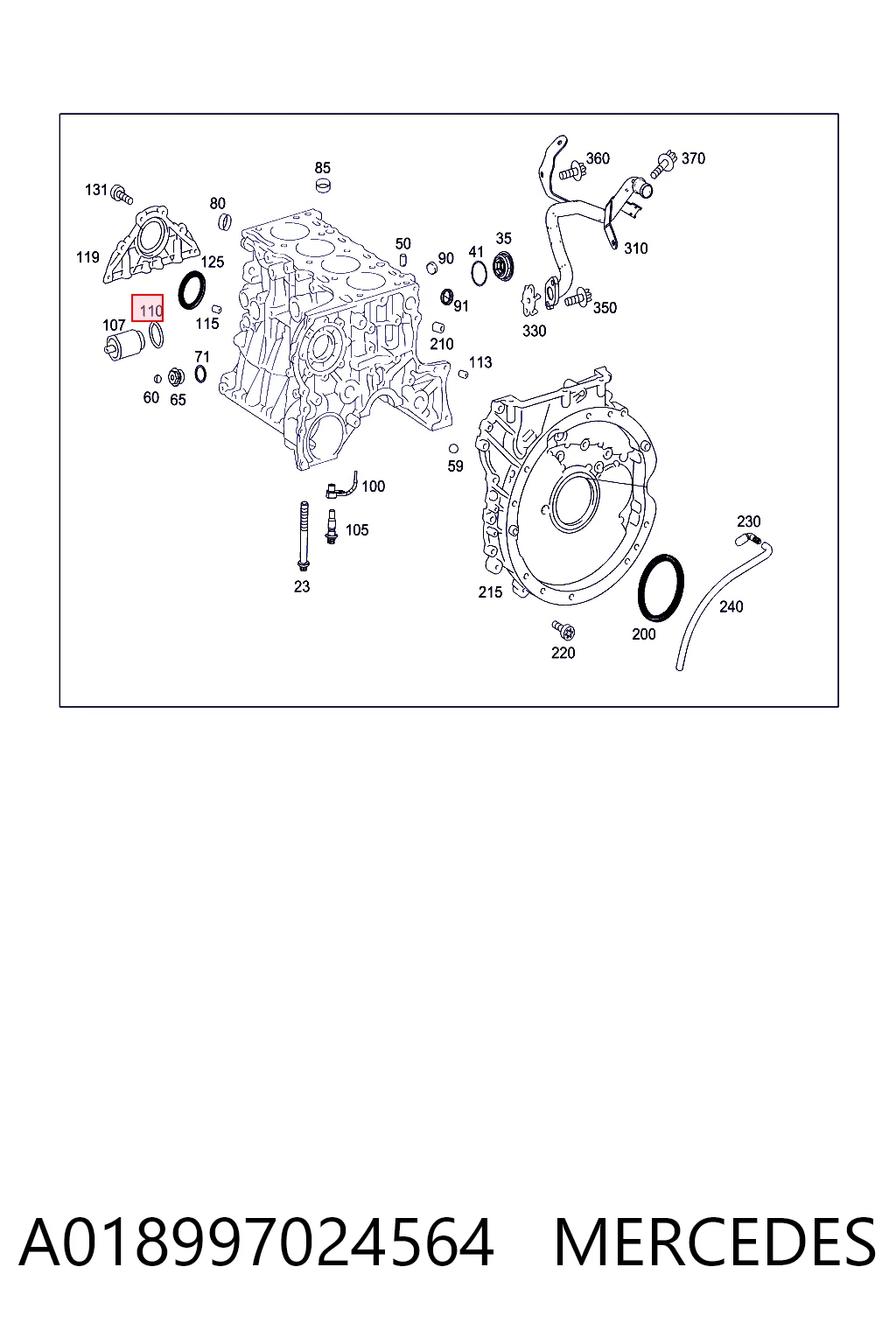 A018997024564 Mercedes