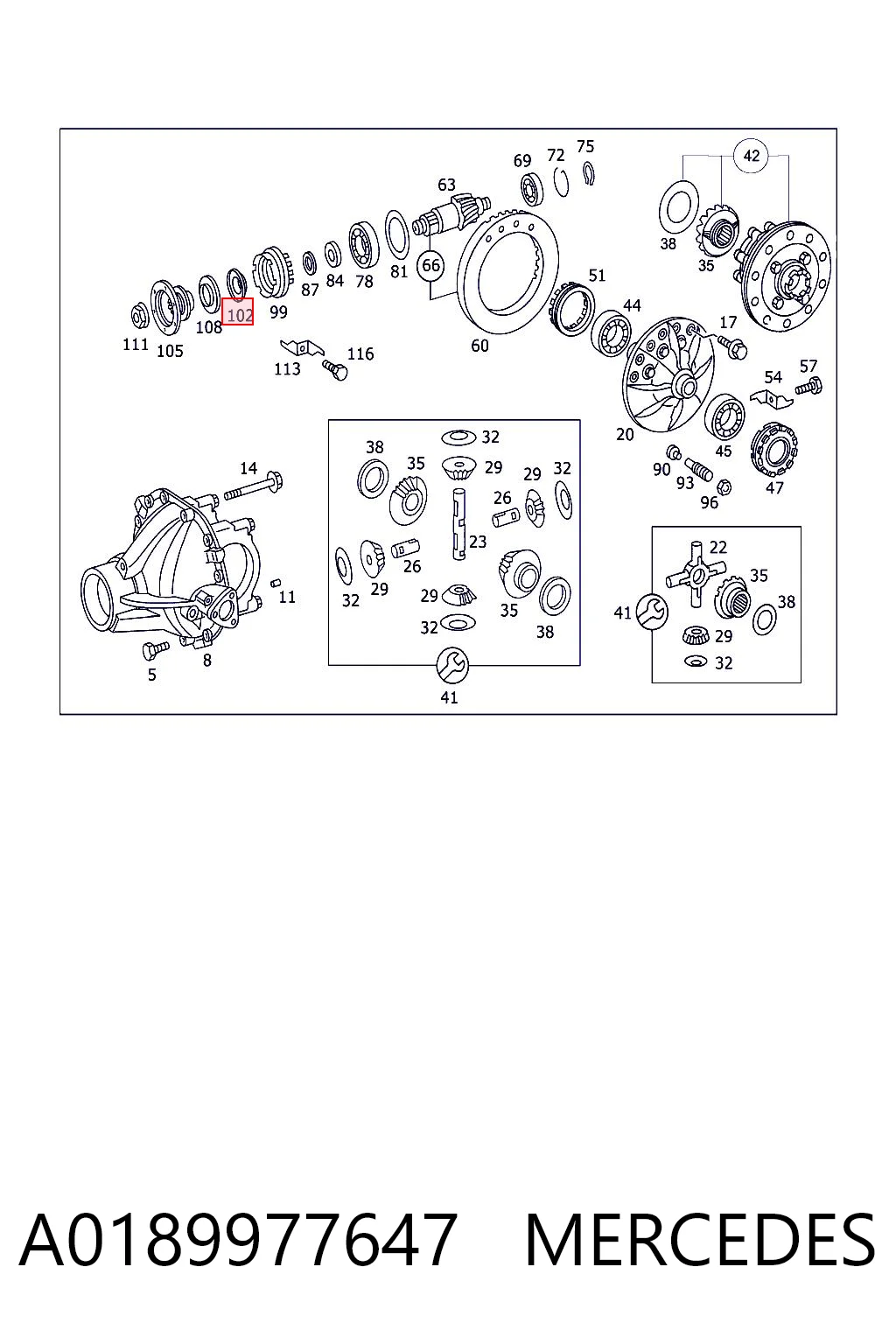 A0189977647 Mercedes