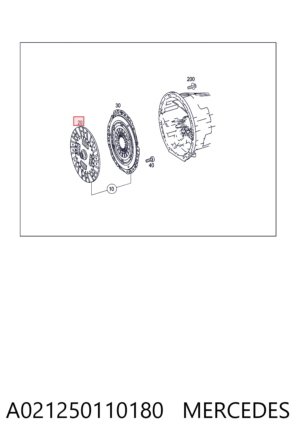 Kit de embrague para Mercedes E (S210)