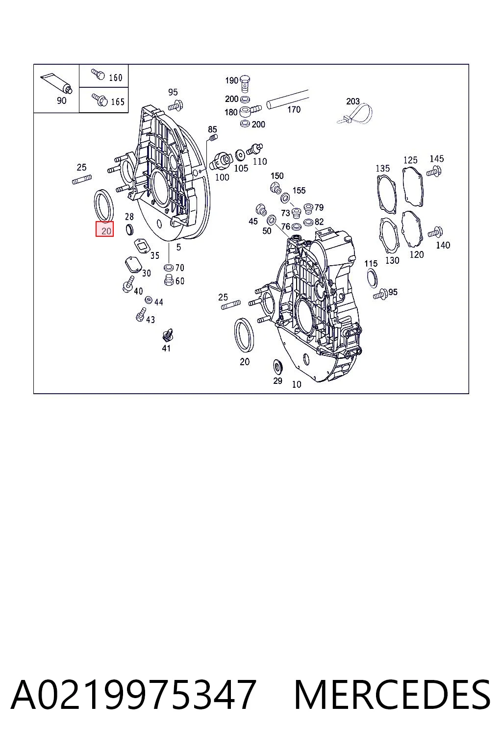 A0219975347 Mercedes
