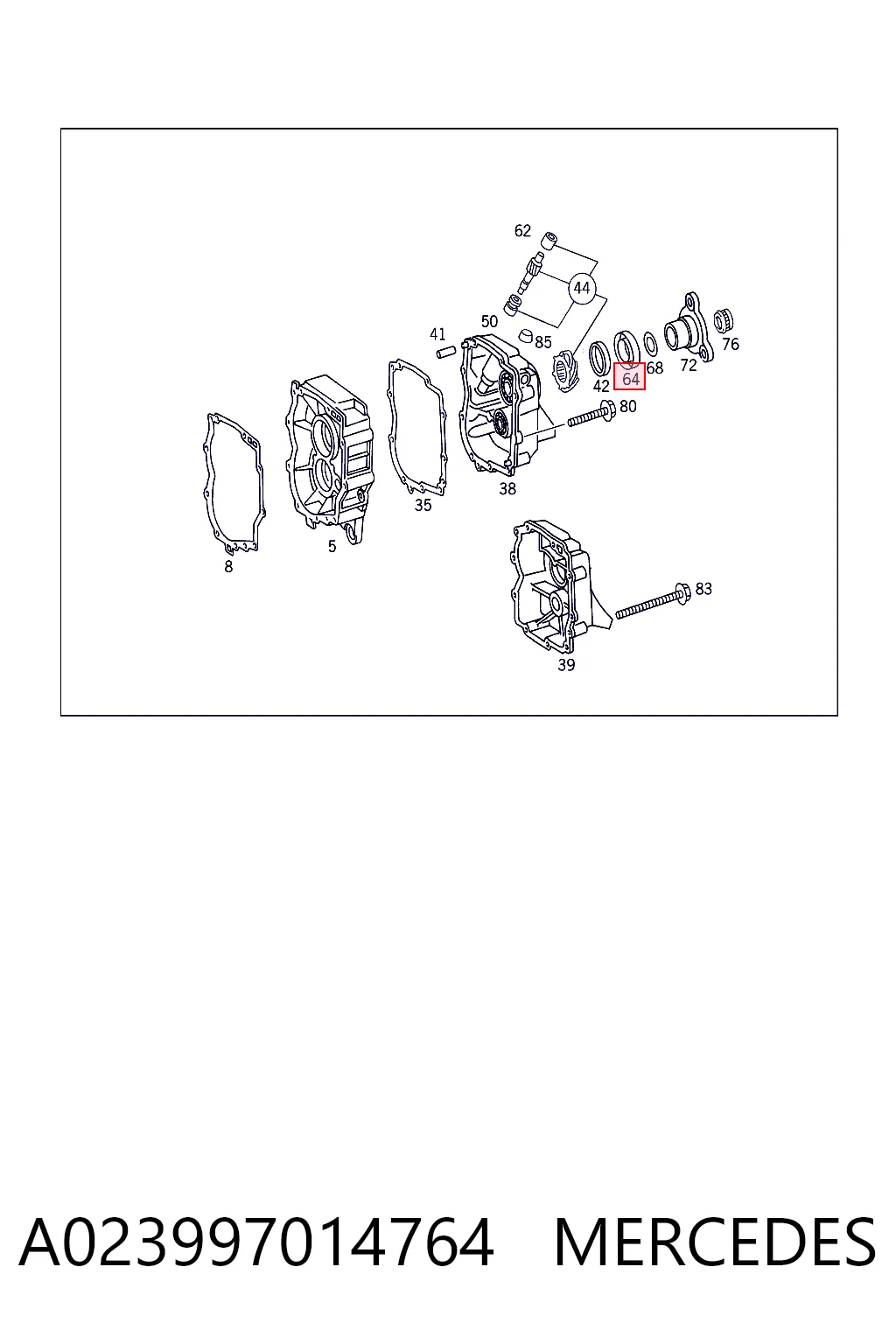 A023997014764 Mercedes