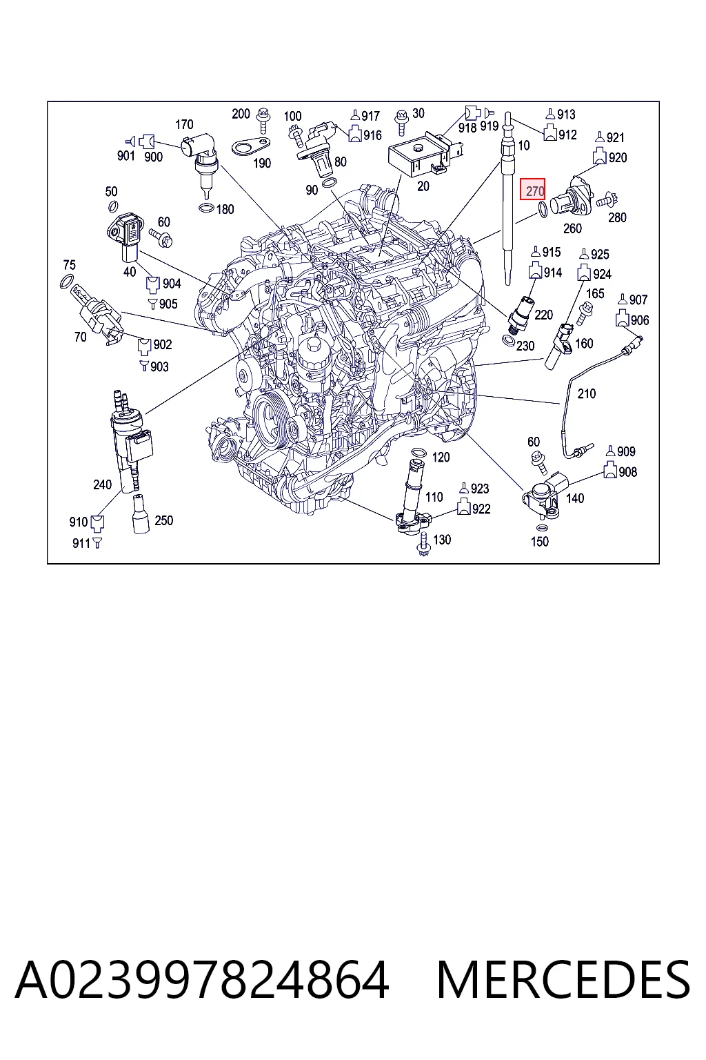 A023997824864 Mercedes