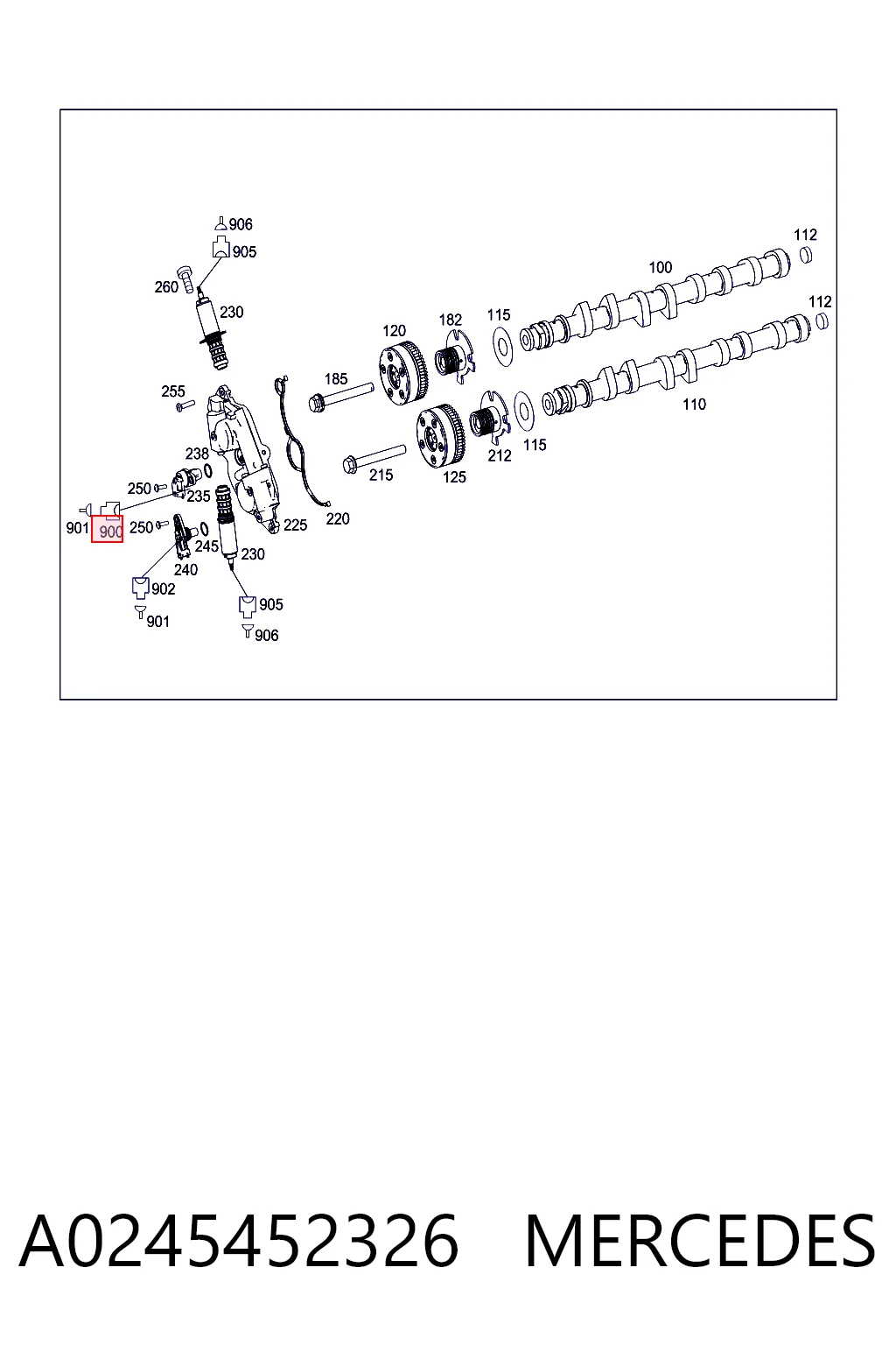 A0245452326 Mercedes