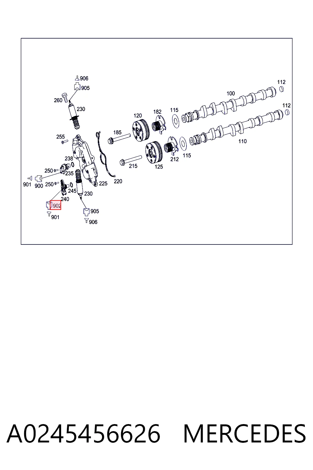 A0245456626 Mercedes