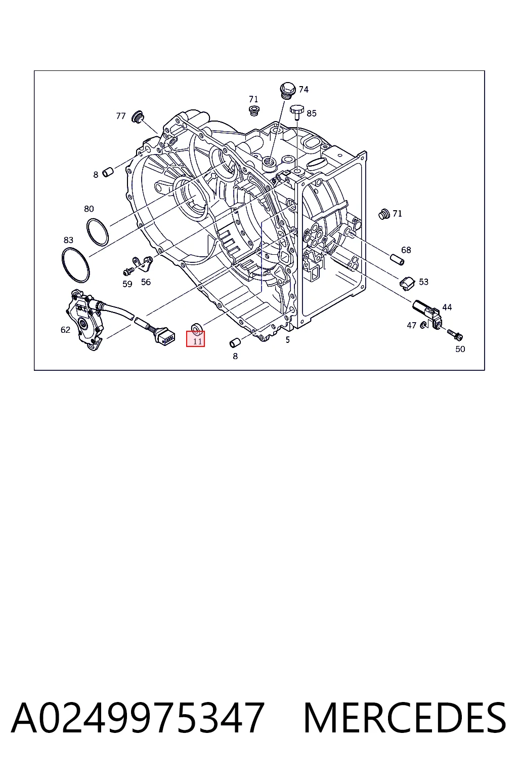 A0249975347 Mercedes