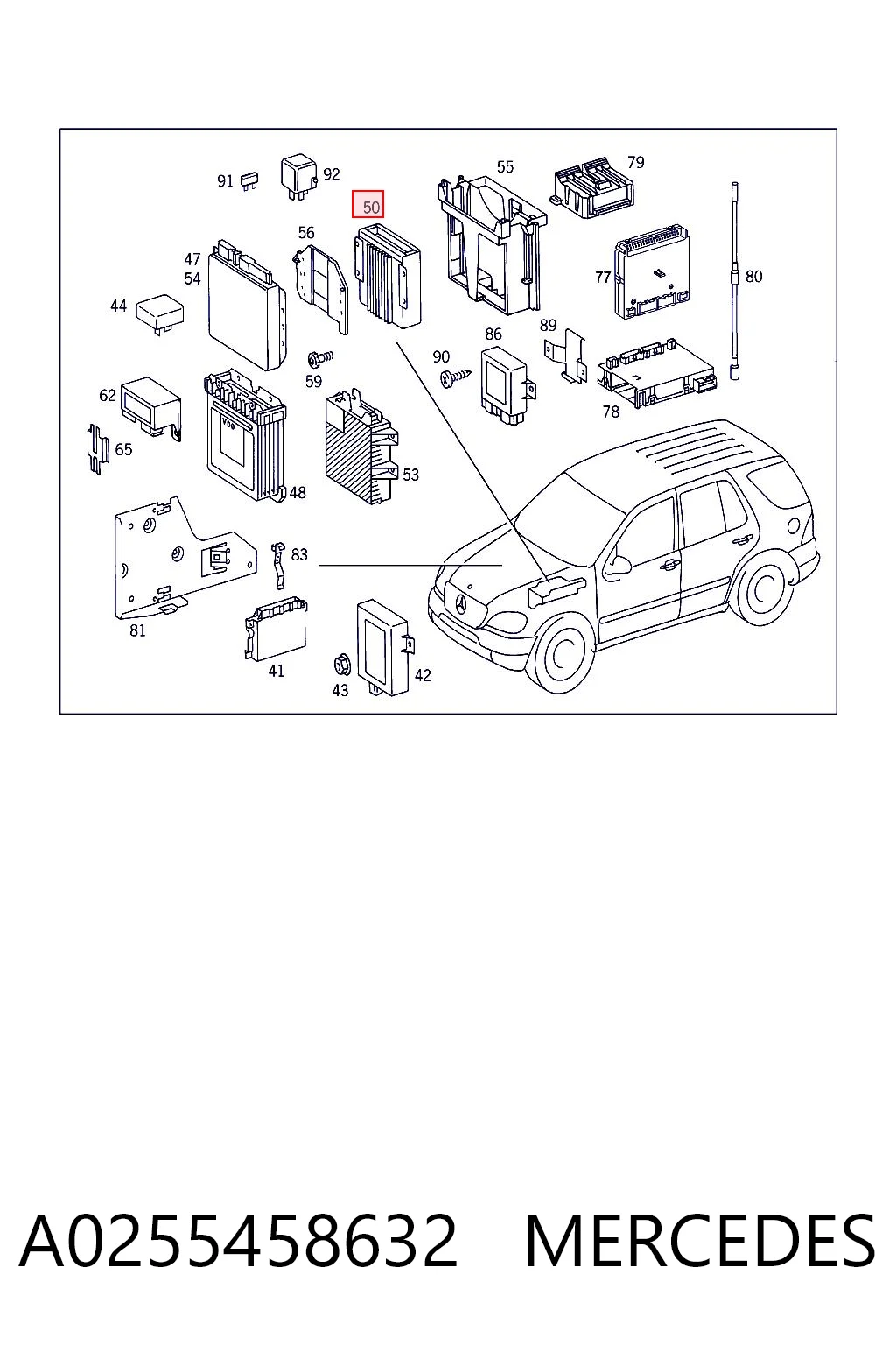 Unidad de control del motor  Mercedes C familiar (S202) (1996 - 2001) precio, desde 117,61 EUR