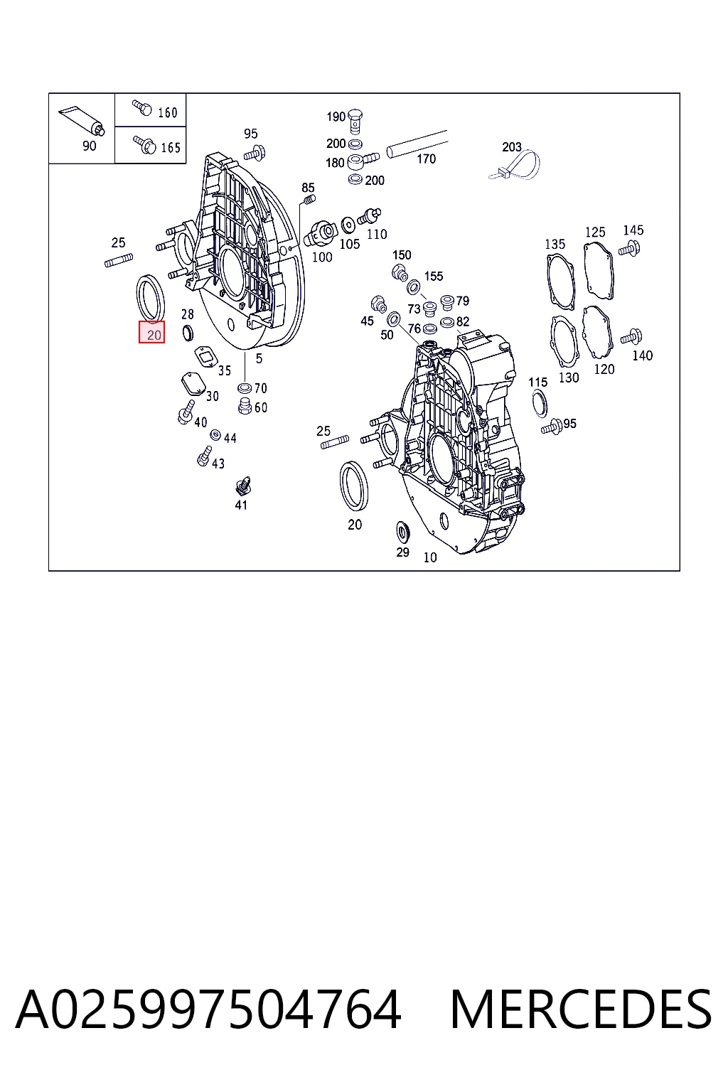 A025997504764 Mercedes