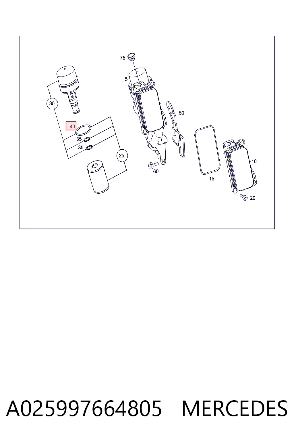A025997664805 Mercedes