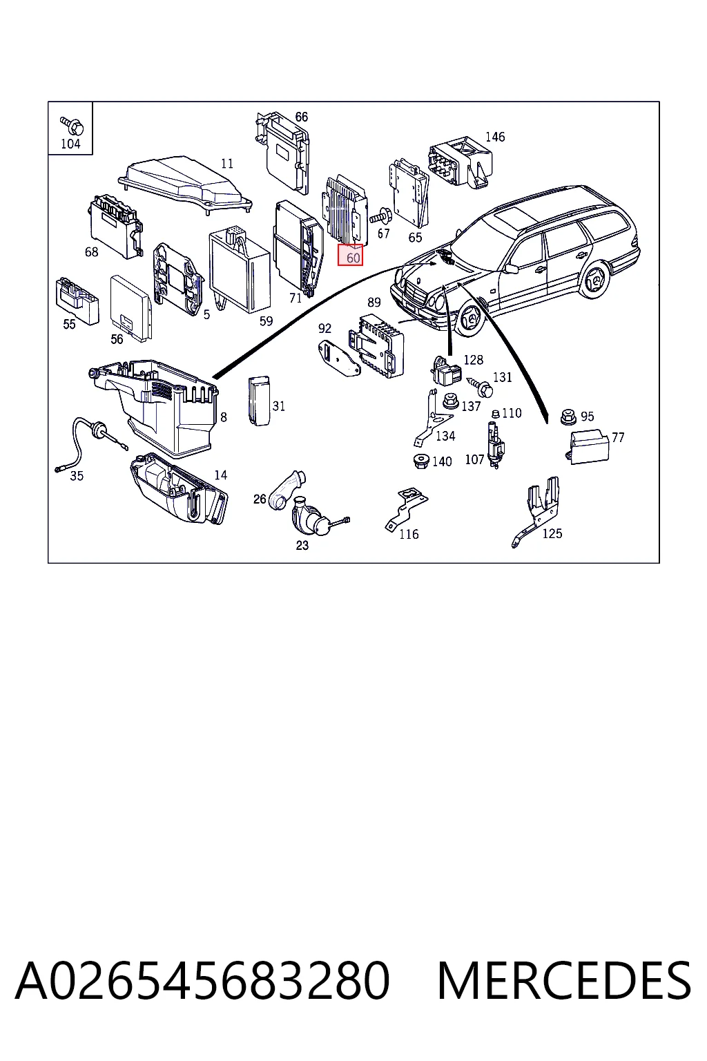 A026545683280 Mercedes