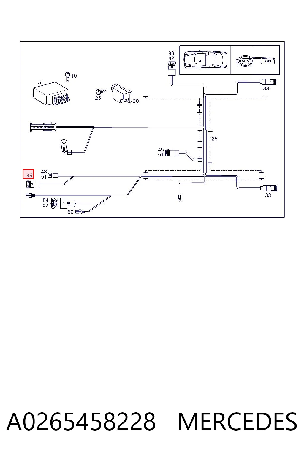 A0265458228 Mercedes