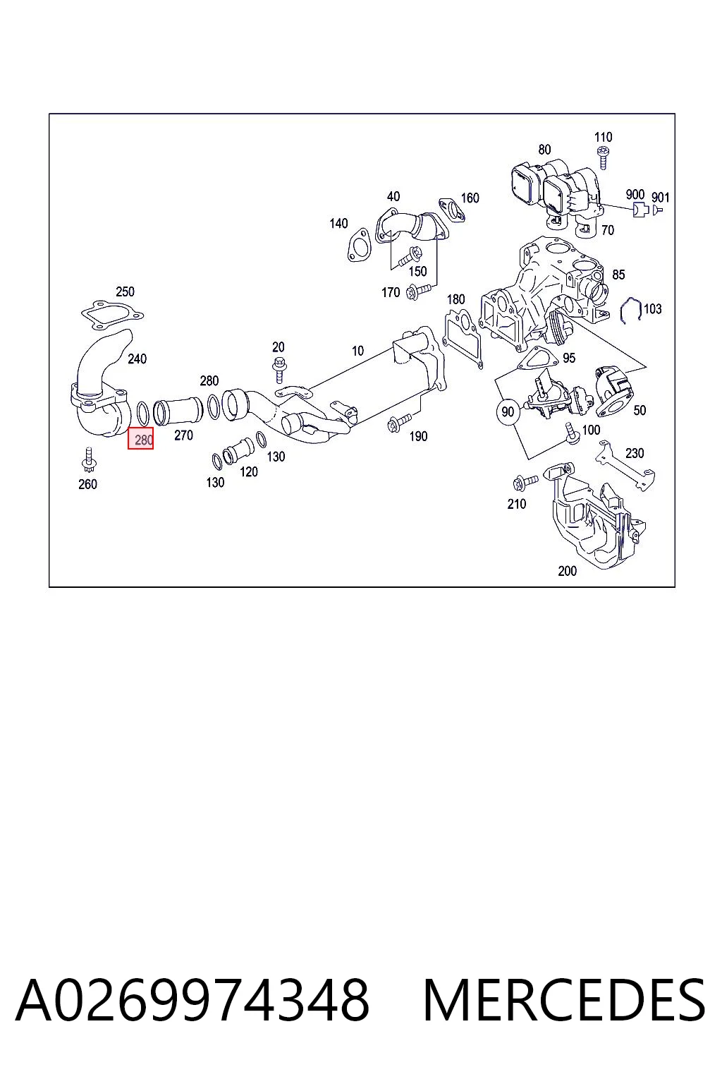 A0269974348 Mercedes