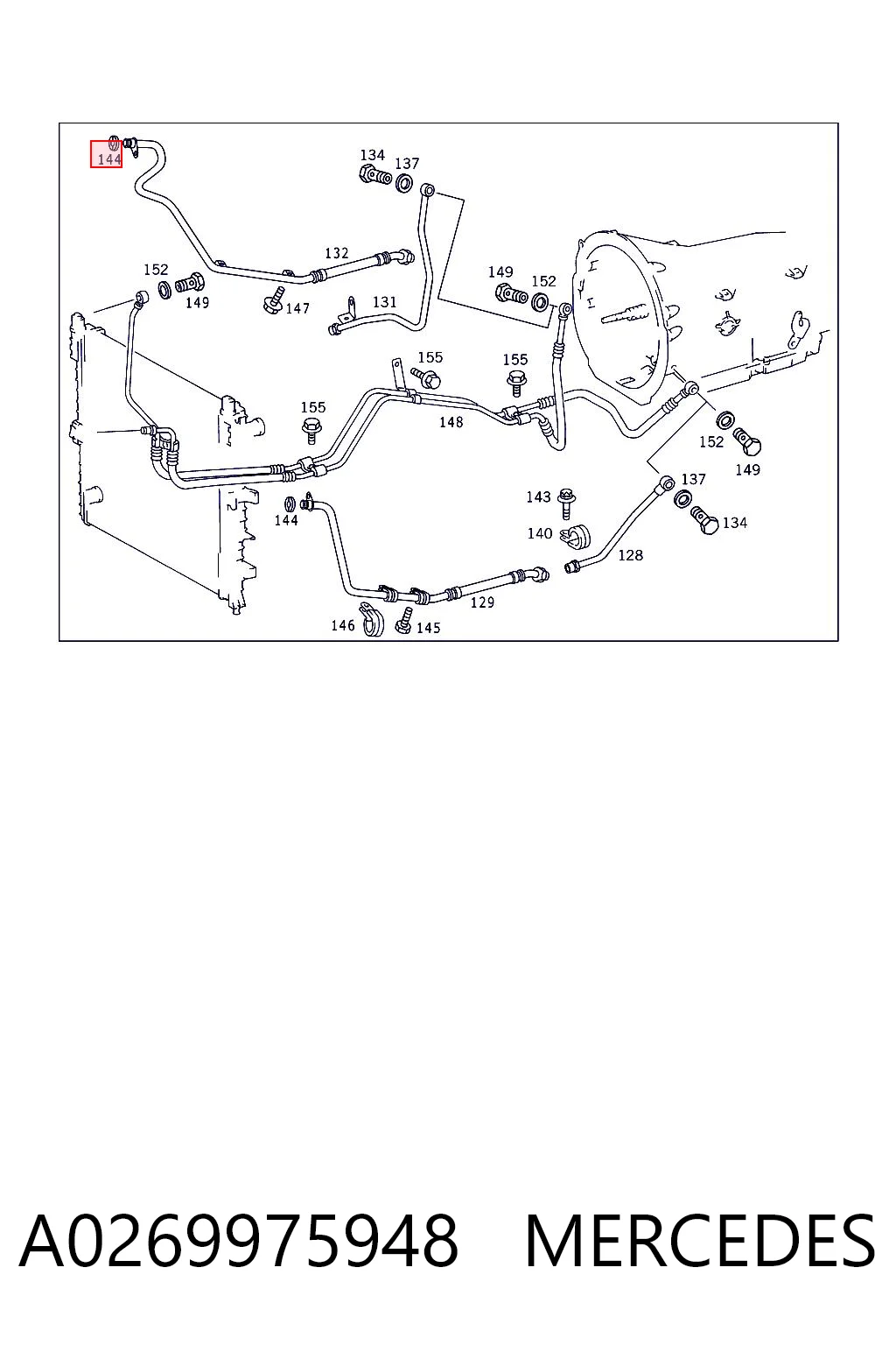 A0269975948 Mercedes