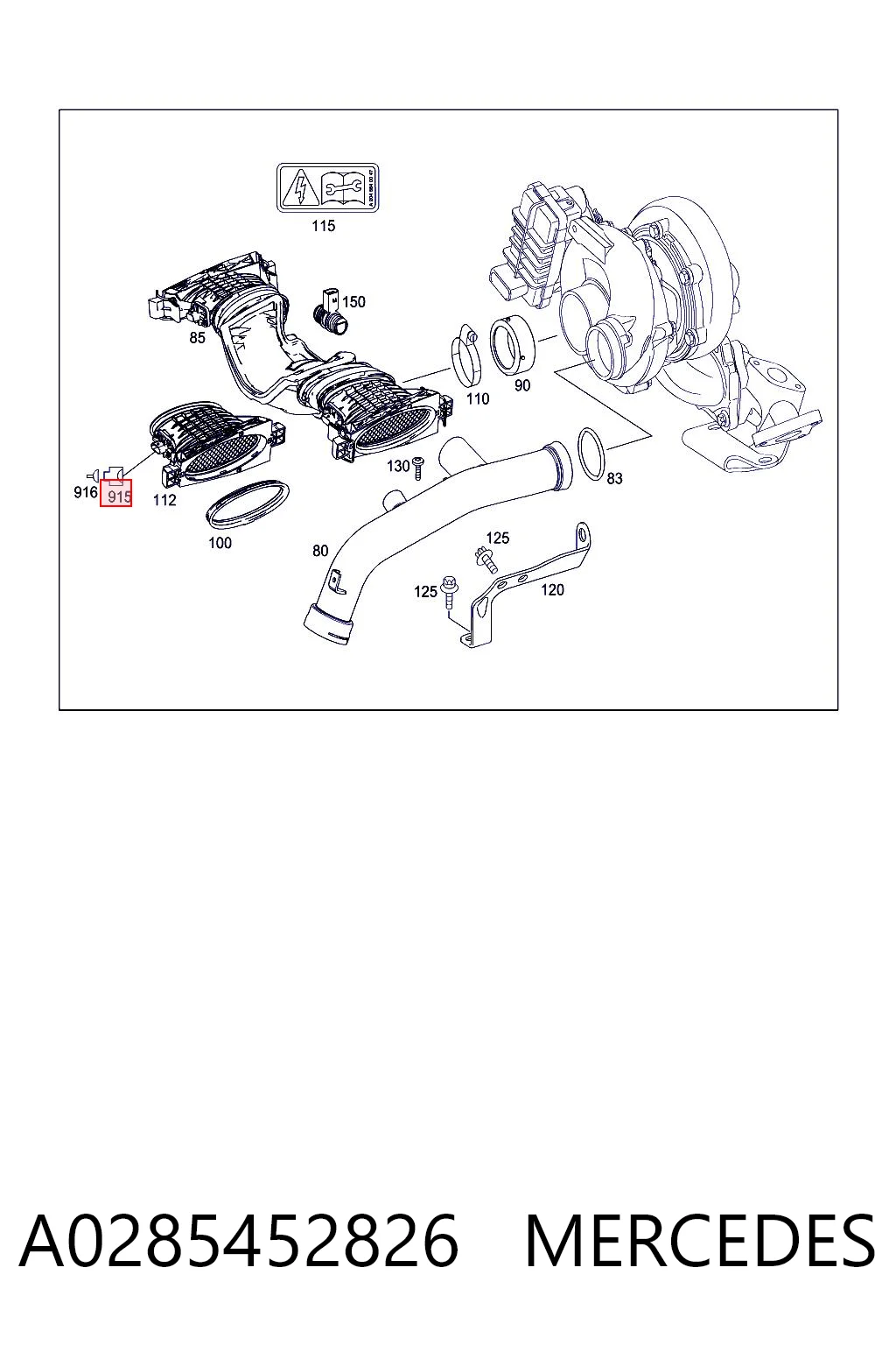 A0285452826 Mercedes