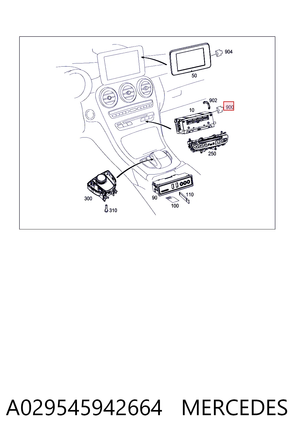 A029545942664 Mercedes