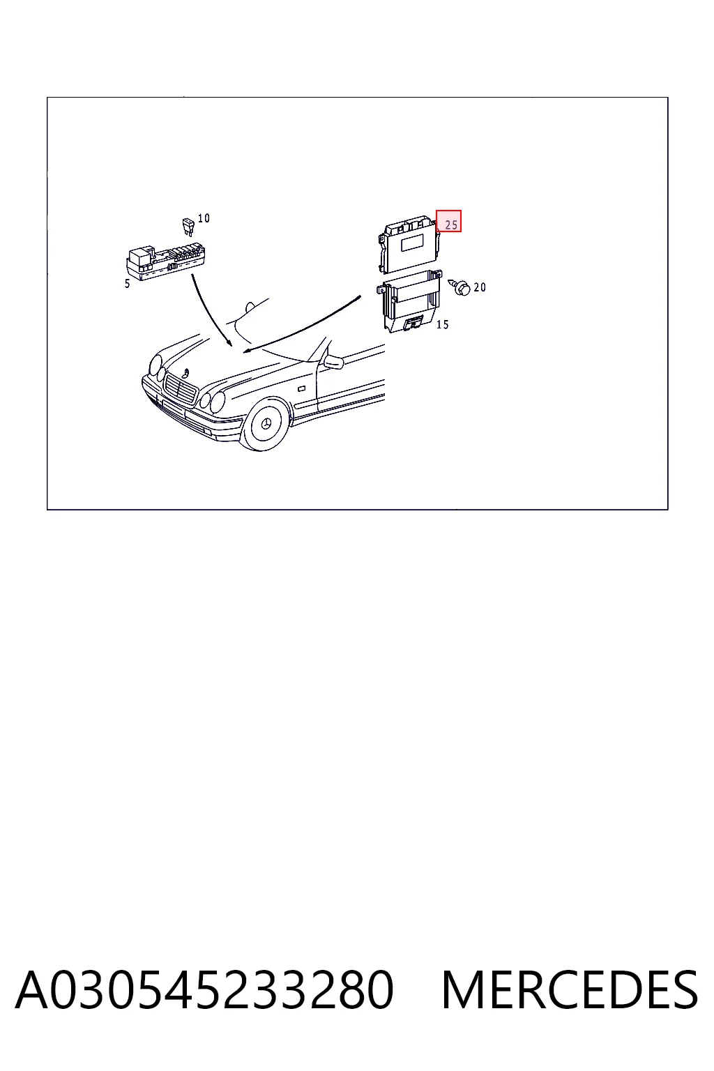 A030545233280 Mercedes