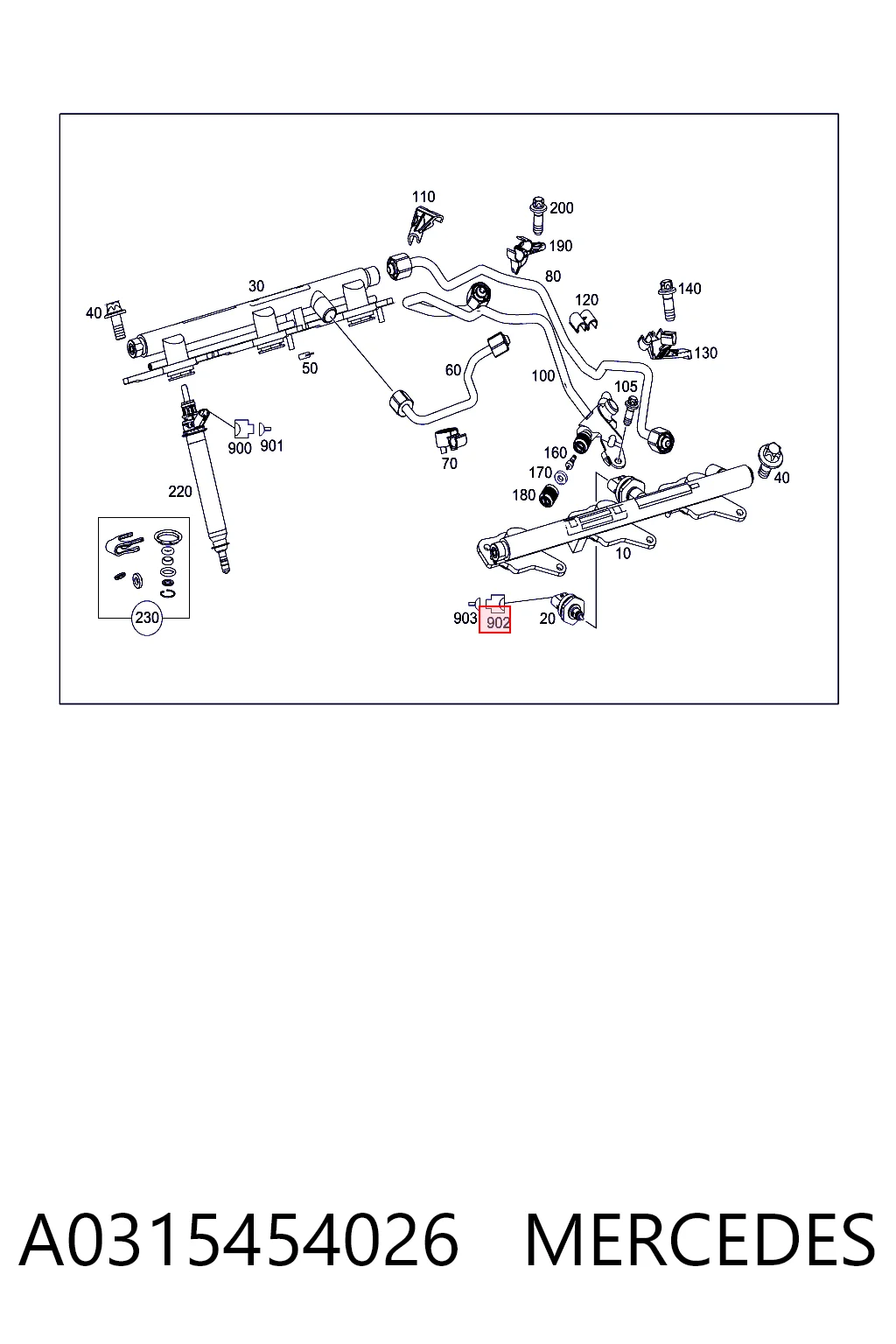 A0315454026 Mercedes