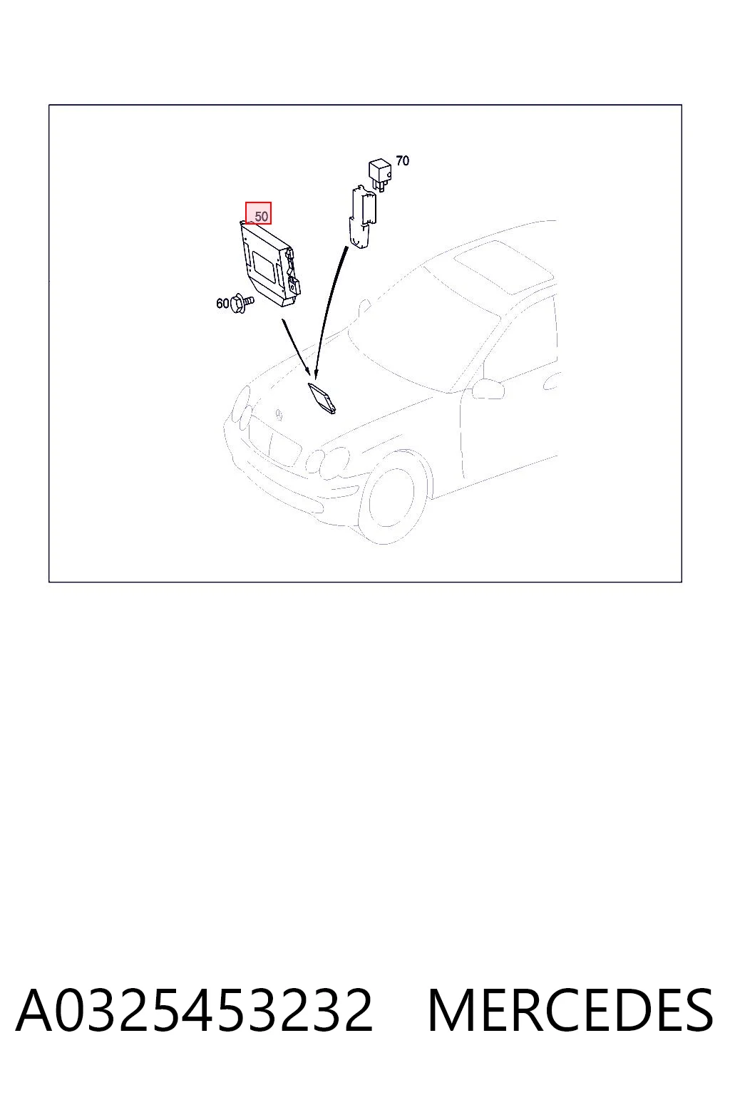 A0325453232 Mercedes 