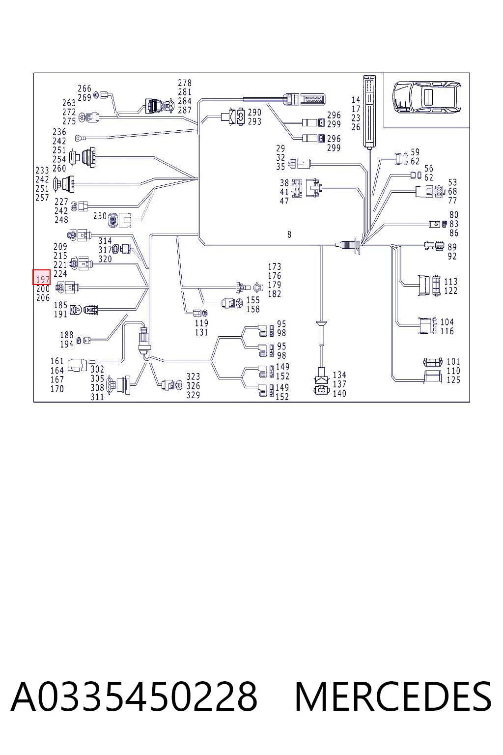 A0335450228 Mercedes